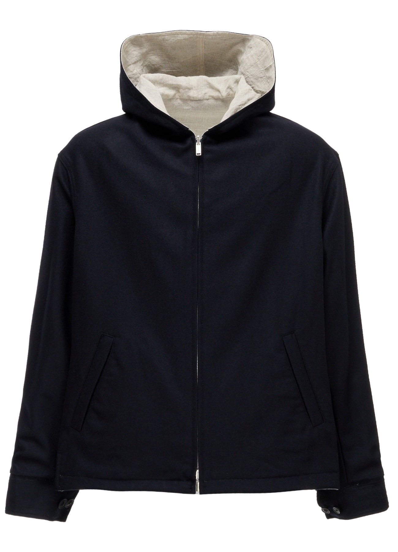 2-WAY HOODED BLOUSON