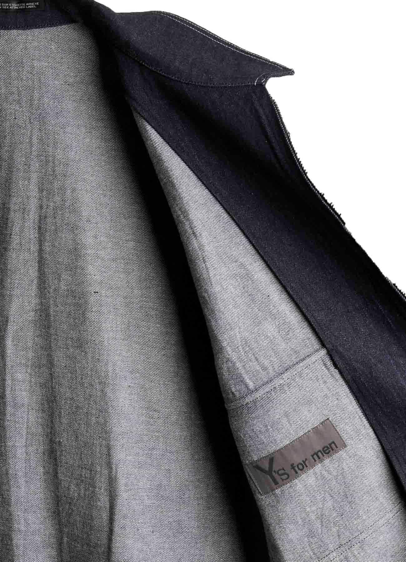 CHEST-POCKET DENIM BLOUSON