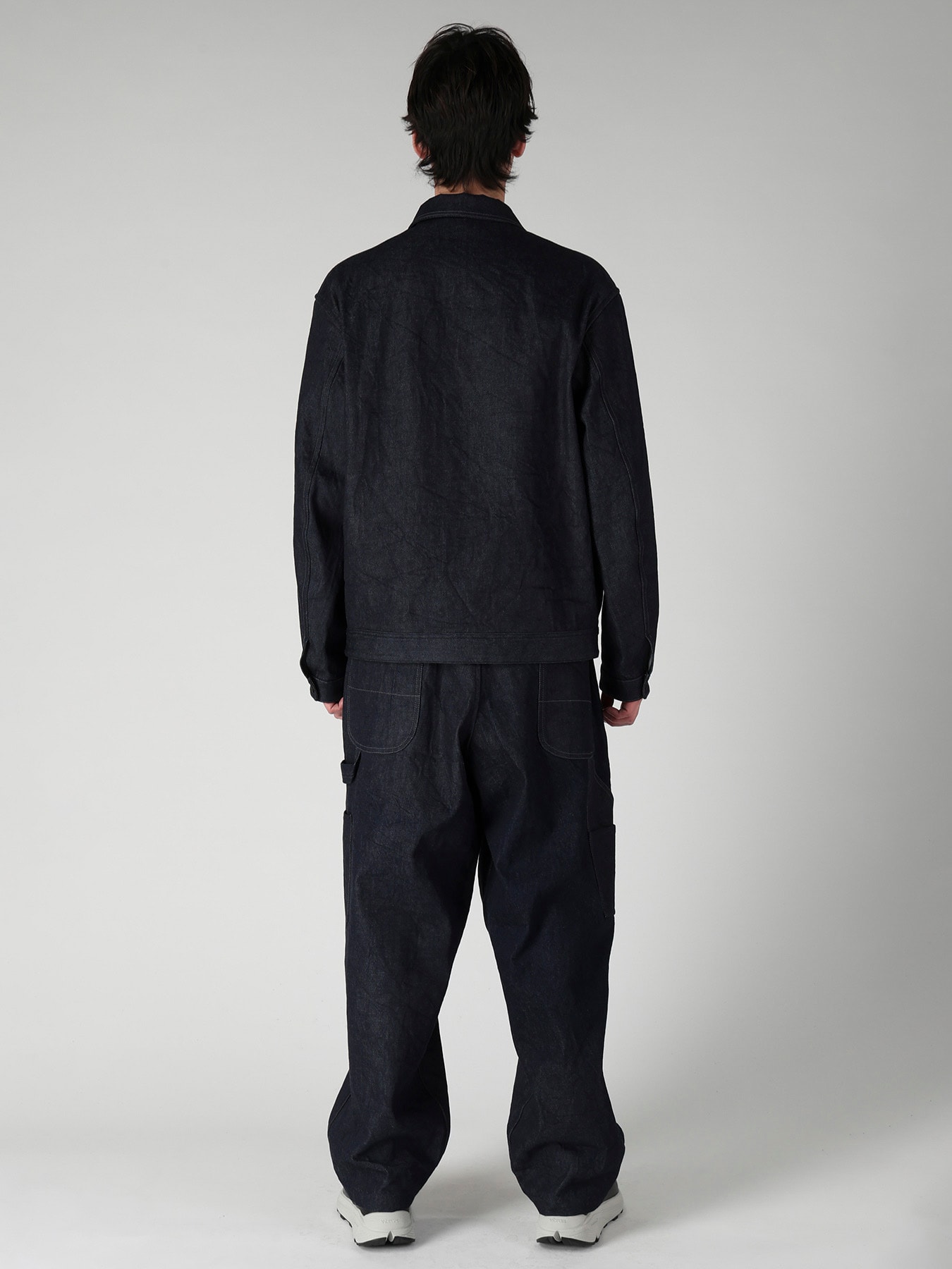 CHEST-POCKET DENIM BLOUSON