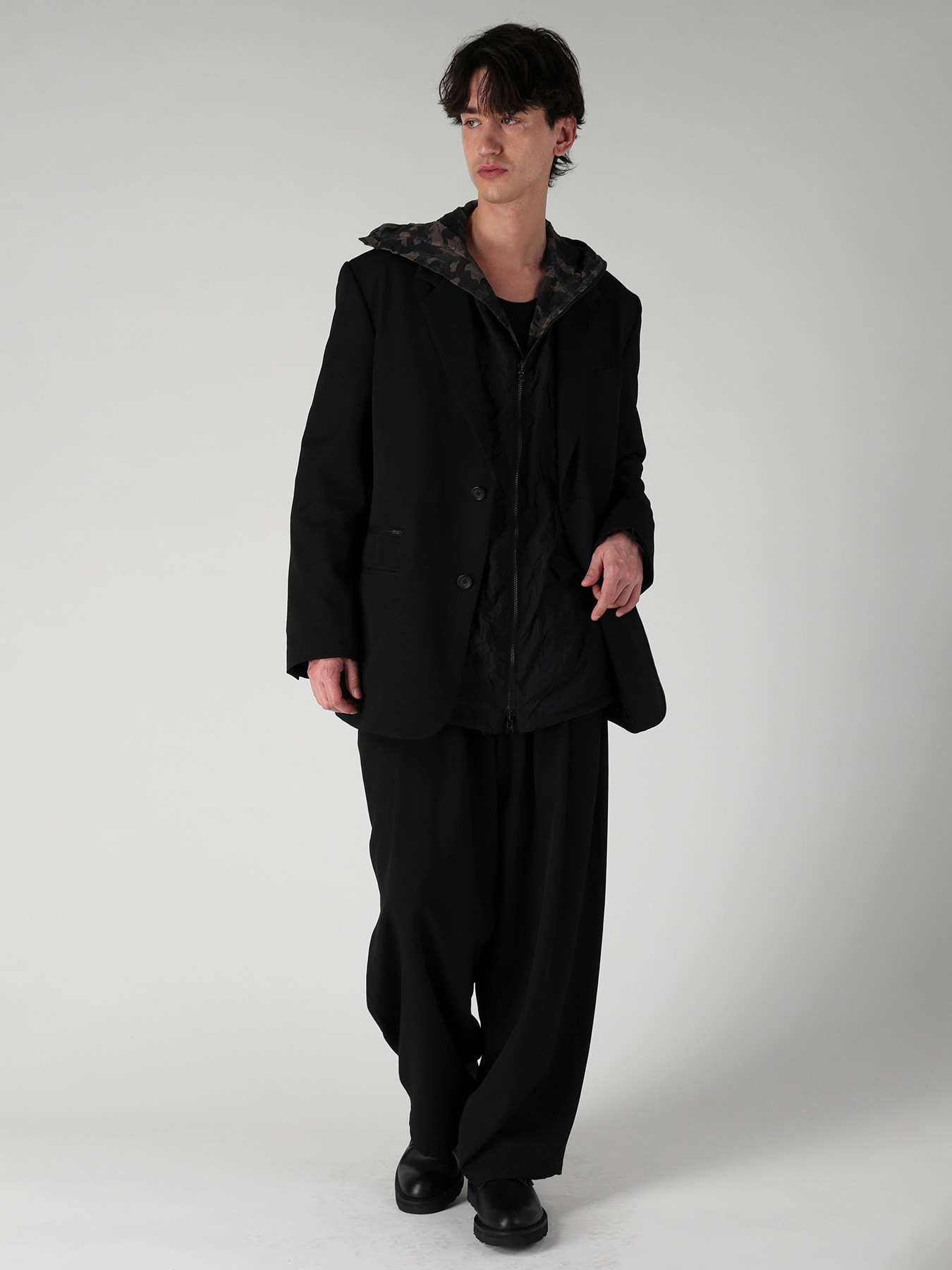 REVERSIBLE POCKET BLOUSON
