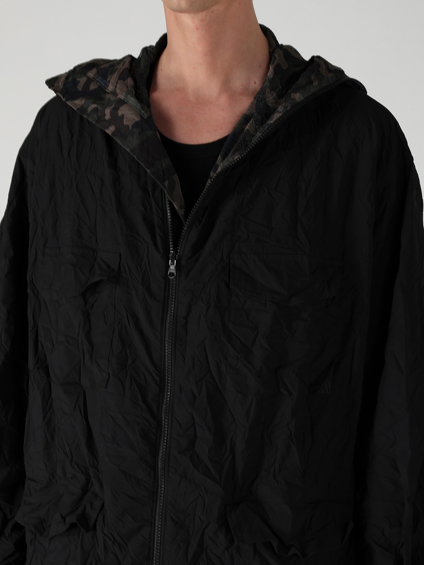 REVERSIBLE POCKET BLOUSON