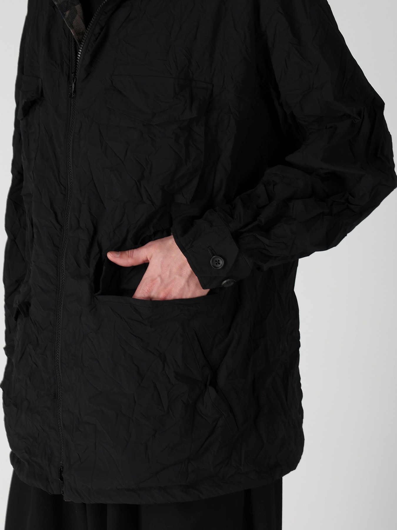 REVERSIBLE POCKET BLOUSON