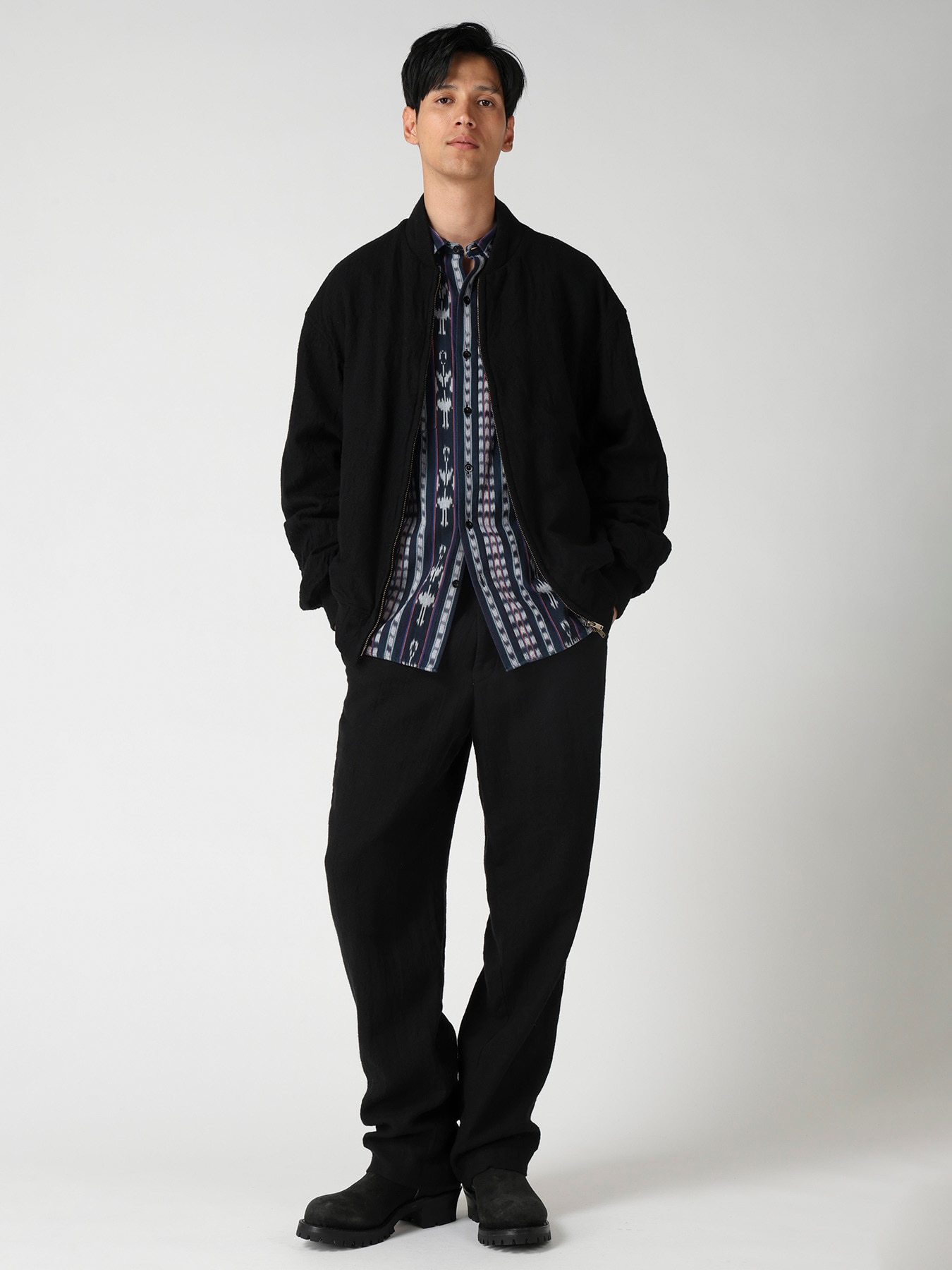 【Y's for men × MASSES】 MA/ SHRINK BLOUSON