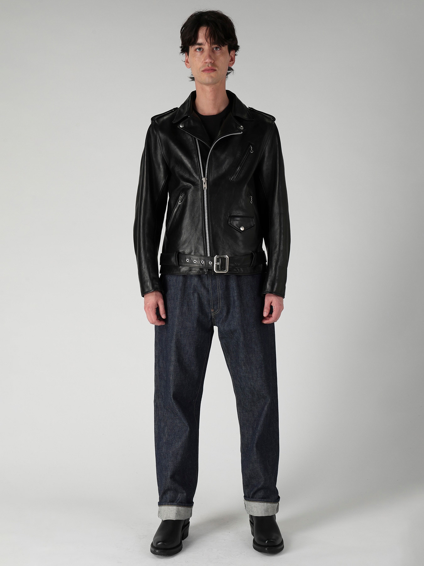 【Y's for men × MASSES】 POCKET D BIKER JKT