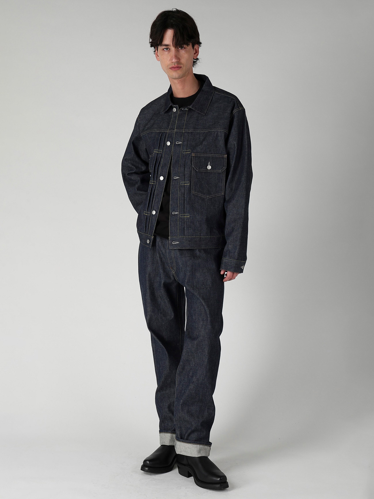 【Y's for men × MASSES】DENIM JACKET RIGID INDIGO