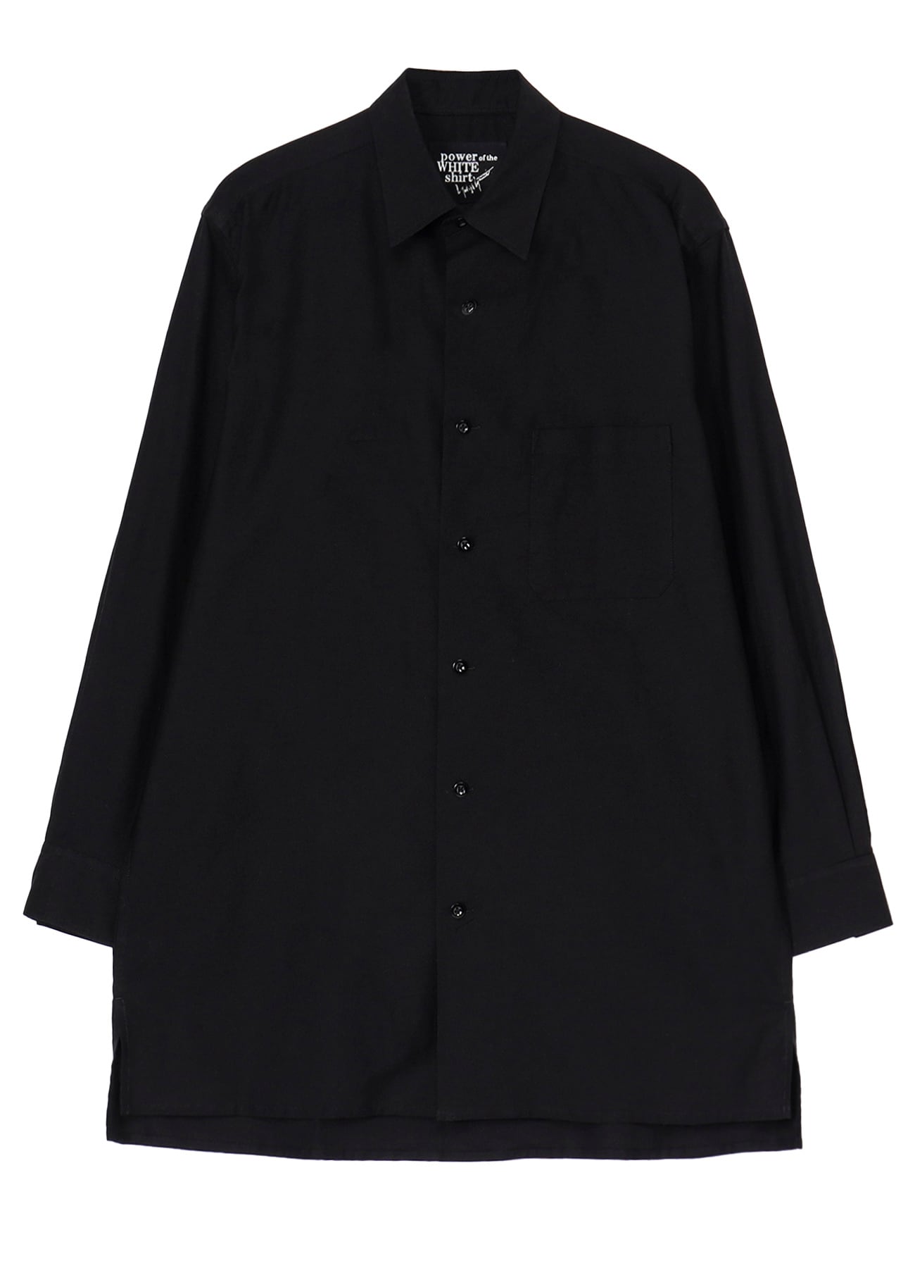 COTTON TWILL CLASSIC BIG SHIRT