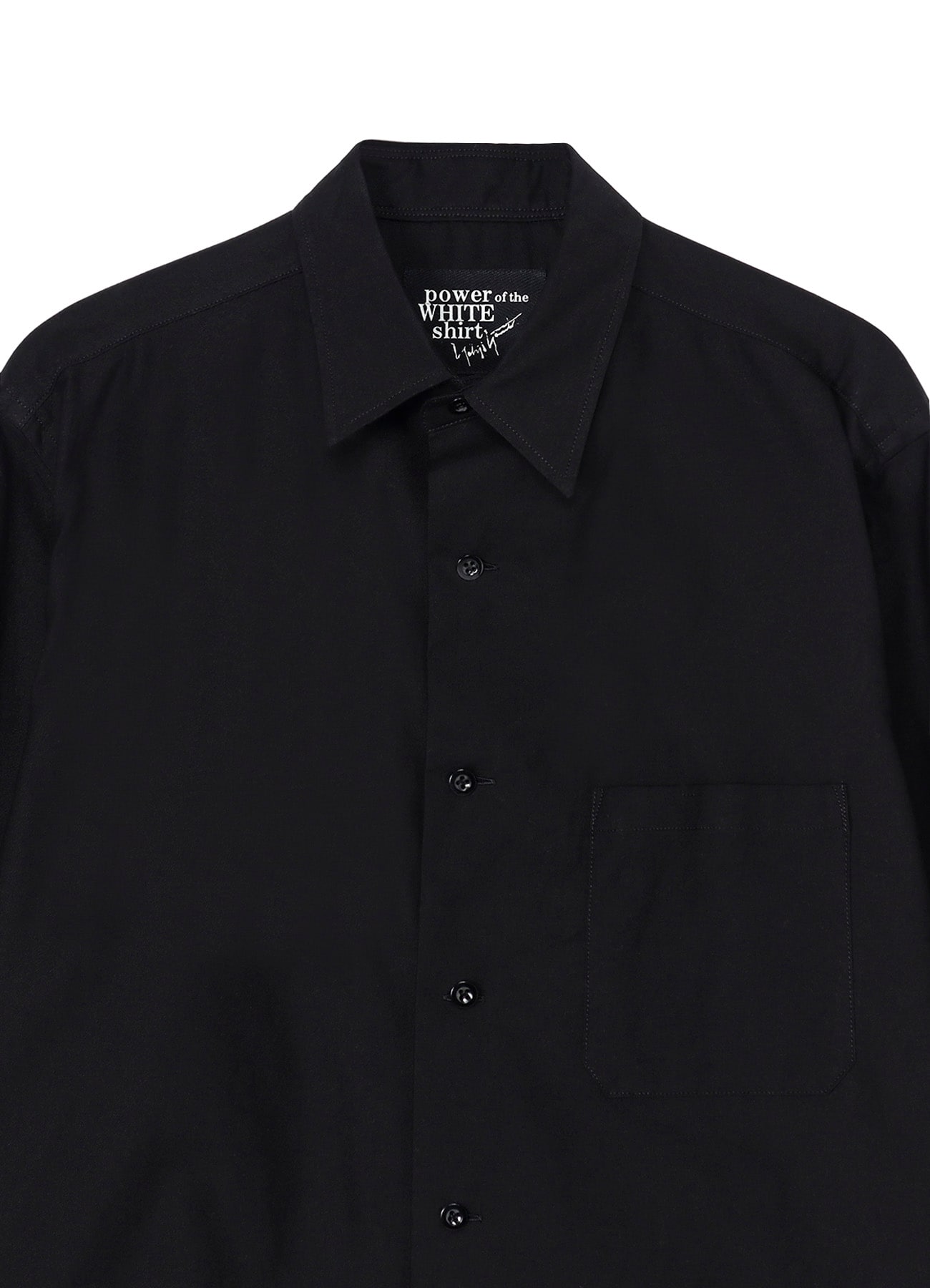 COTTON TWILL CLASSIC BIG SHIRT