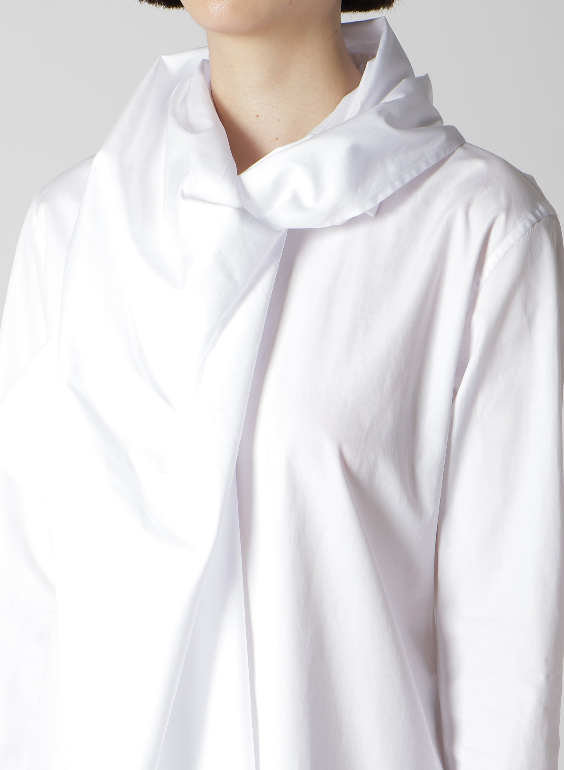 P・100/2 BROAD STOLE DETAIL SHIRT
