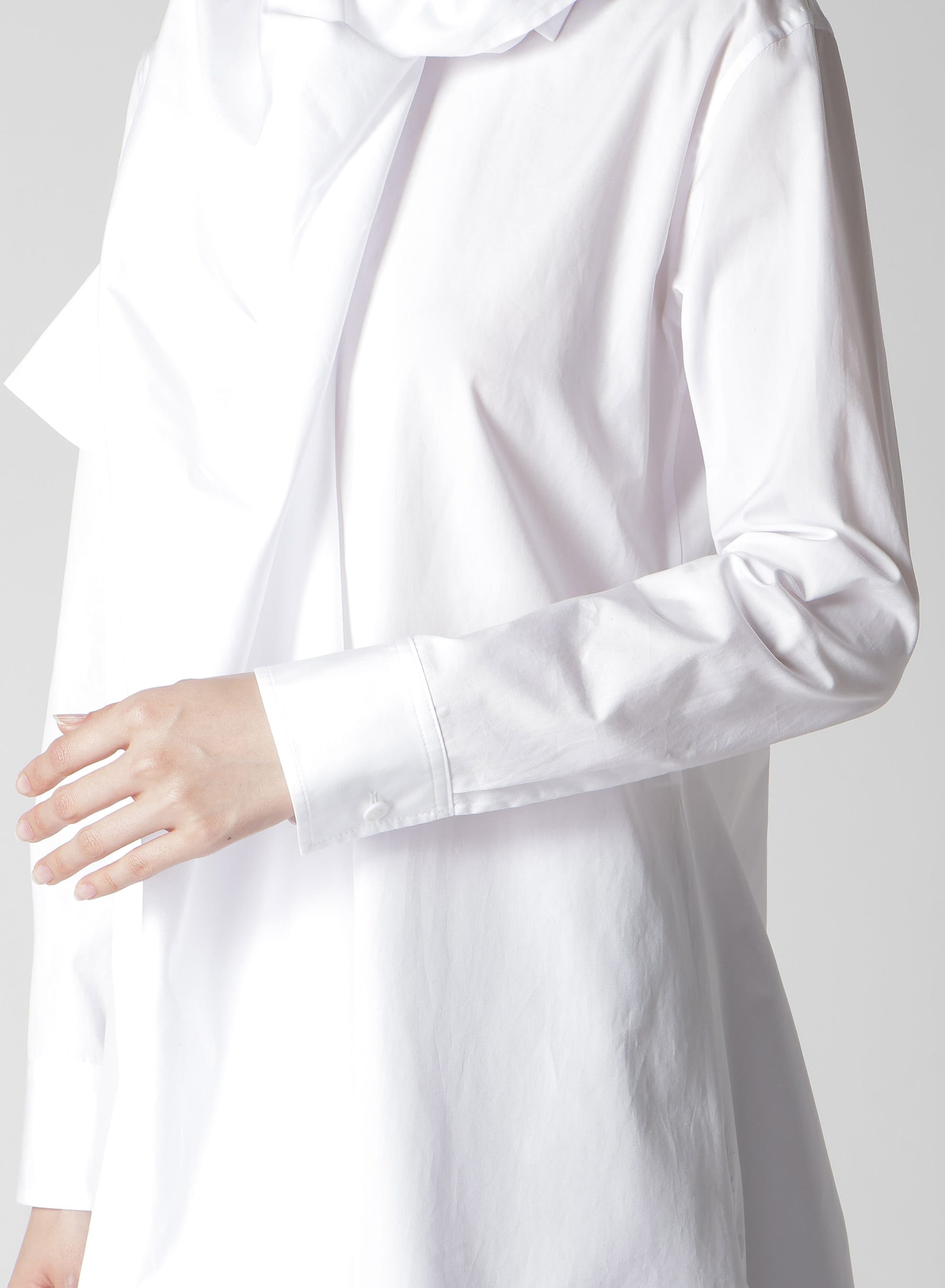 P・100/2 BROAD STOLE DETAIL SHIRT