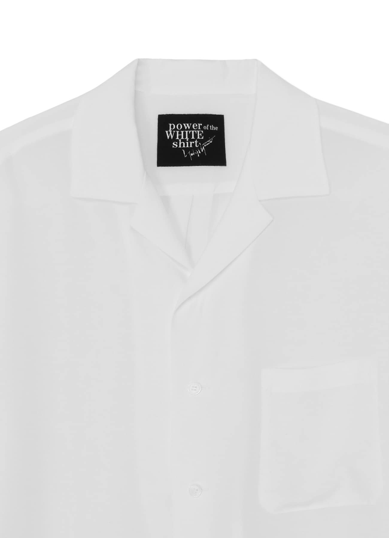 OPEN COLLAR SHIRT(S White): power of the WHITE shirt｜THE SHOP