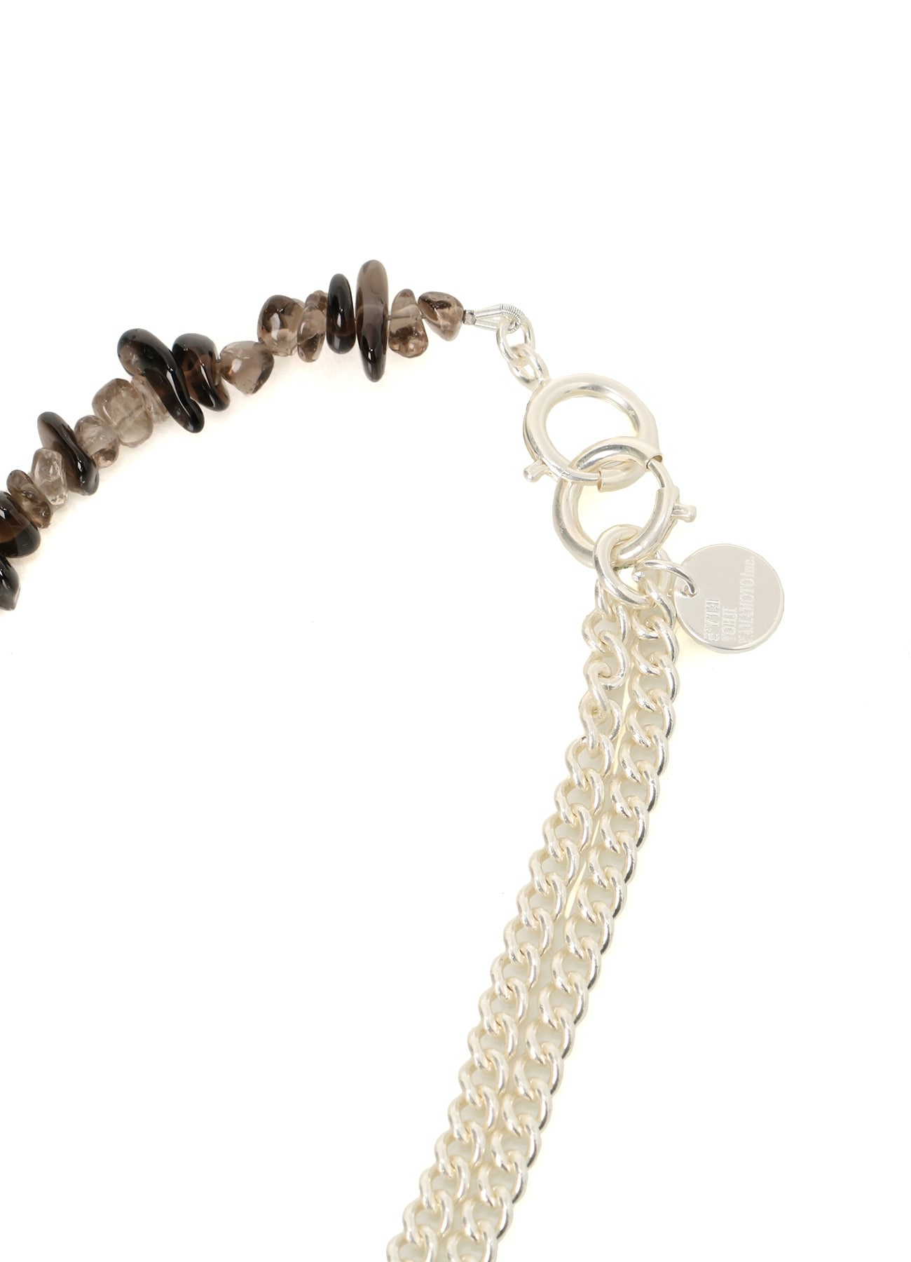 SMOKY QUARTZ  BEADS NECKLACE