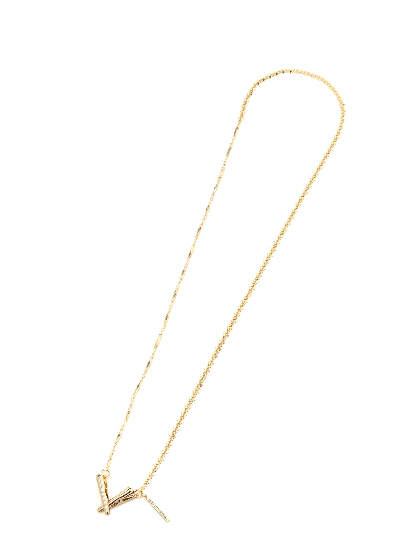 BRASS CLIP FINE CHAIN