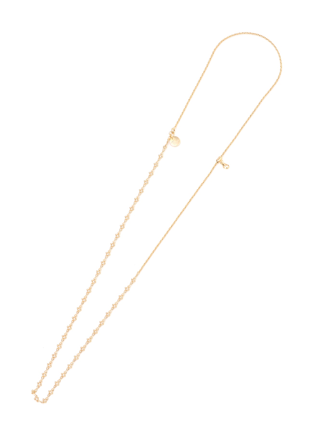 BRASS COMBINATION CHAIN NECKLACE