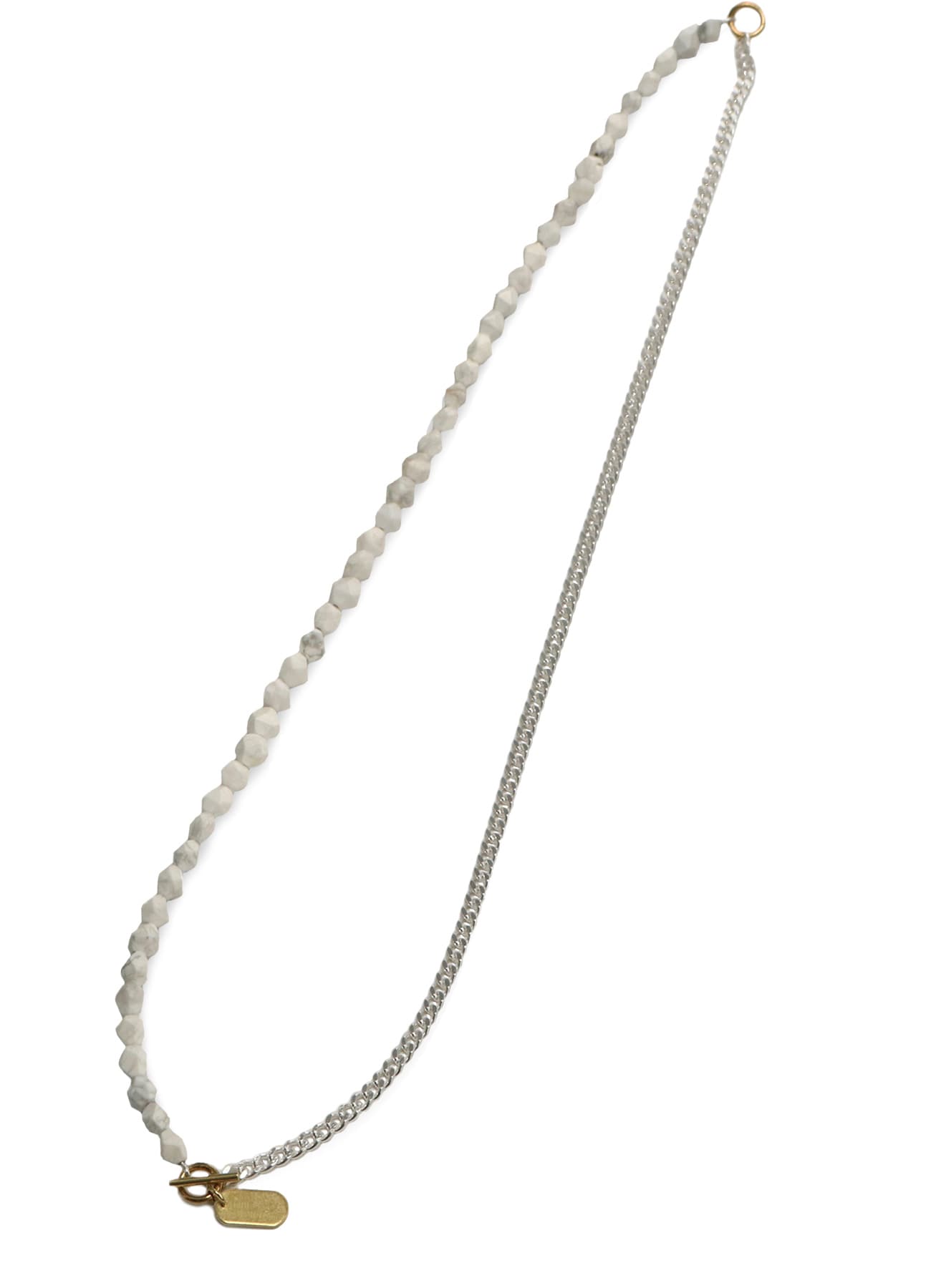 WHITE HOWLITE CHAIN NECKLACE BRACELET