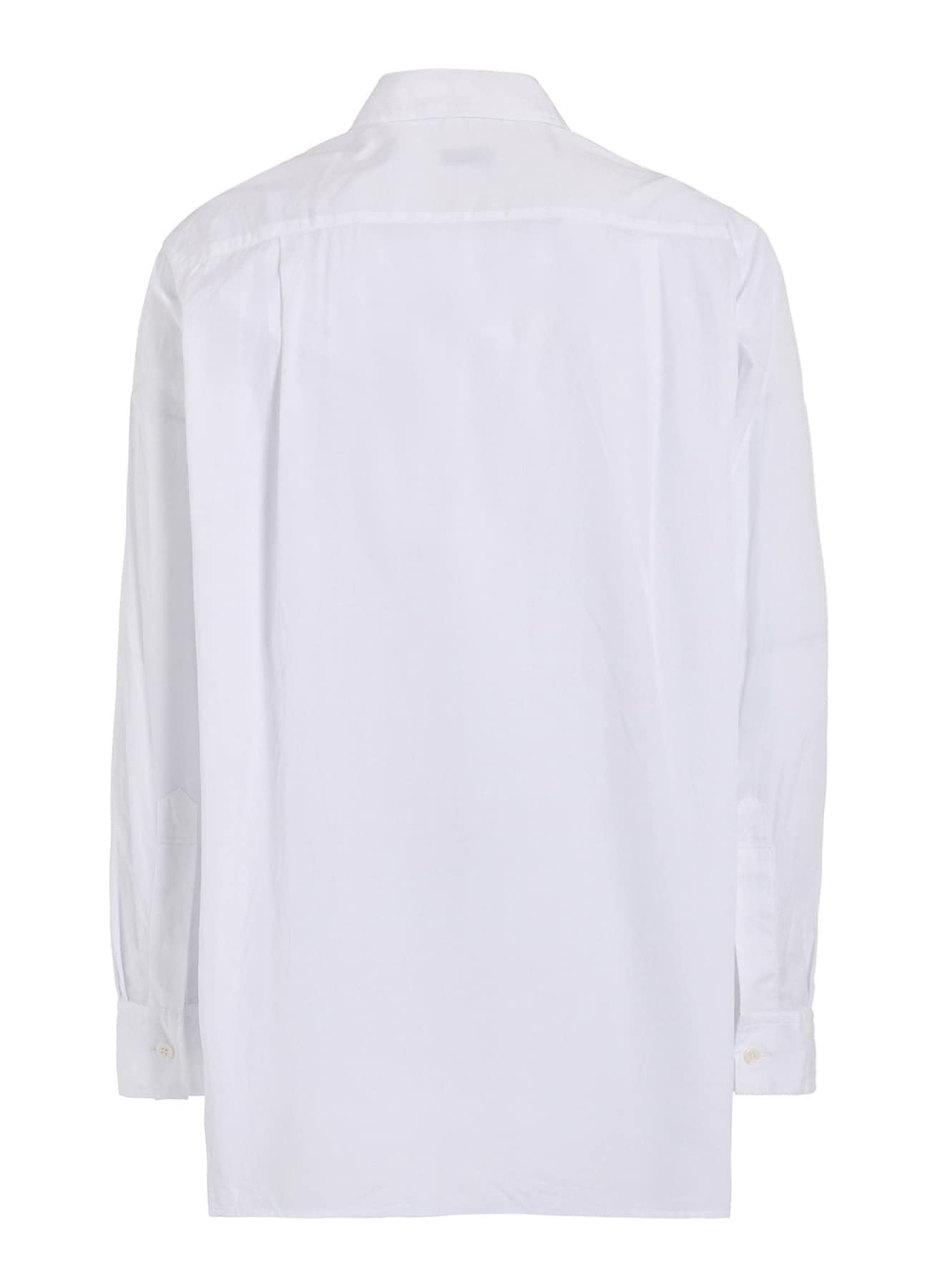 【11/21～11/25 Y's OMOTESANDO 先行販売】COTTON BROAD LOOSE-FIT REGULAR COLLAR SHIRT