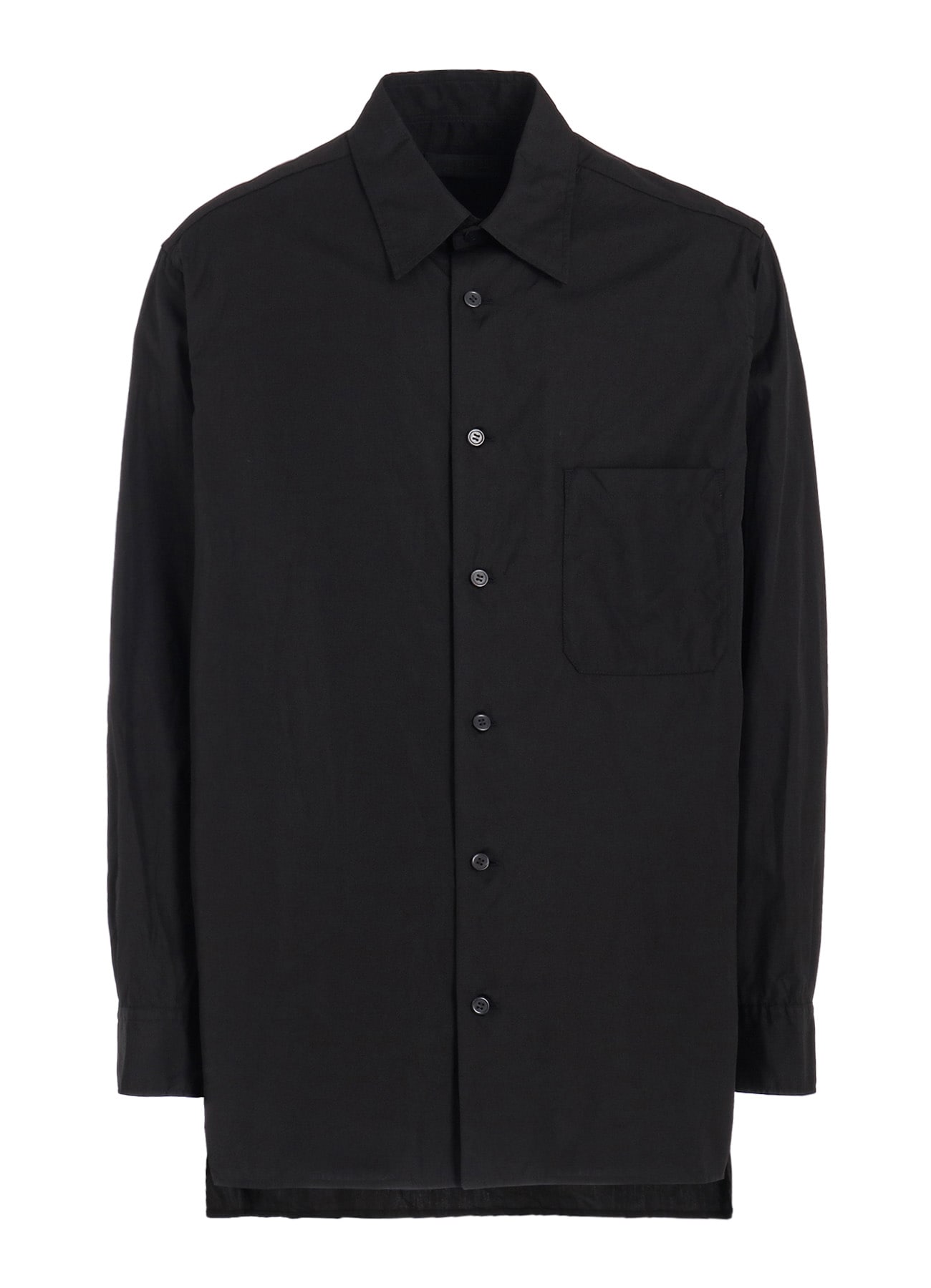 【11/21～11/25 Y's OMOTESANDO 先行販売】COTTON BROAD LOOSE-FIT REGULAR COLLAR SHIRT