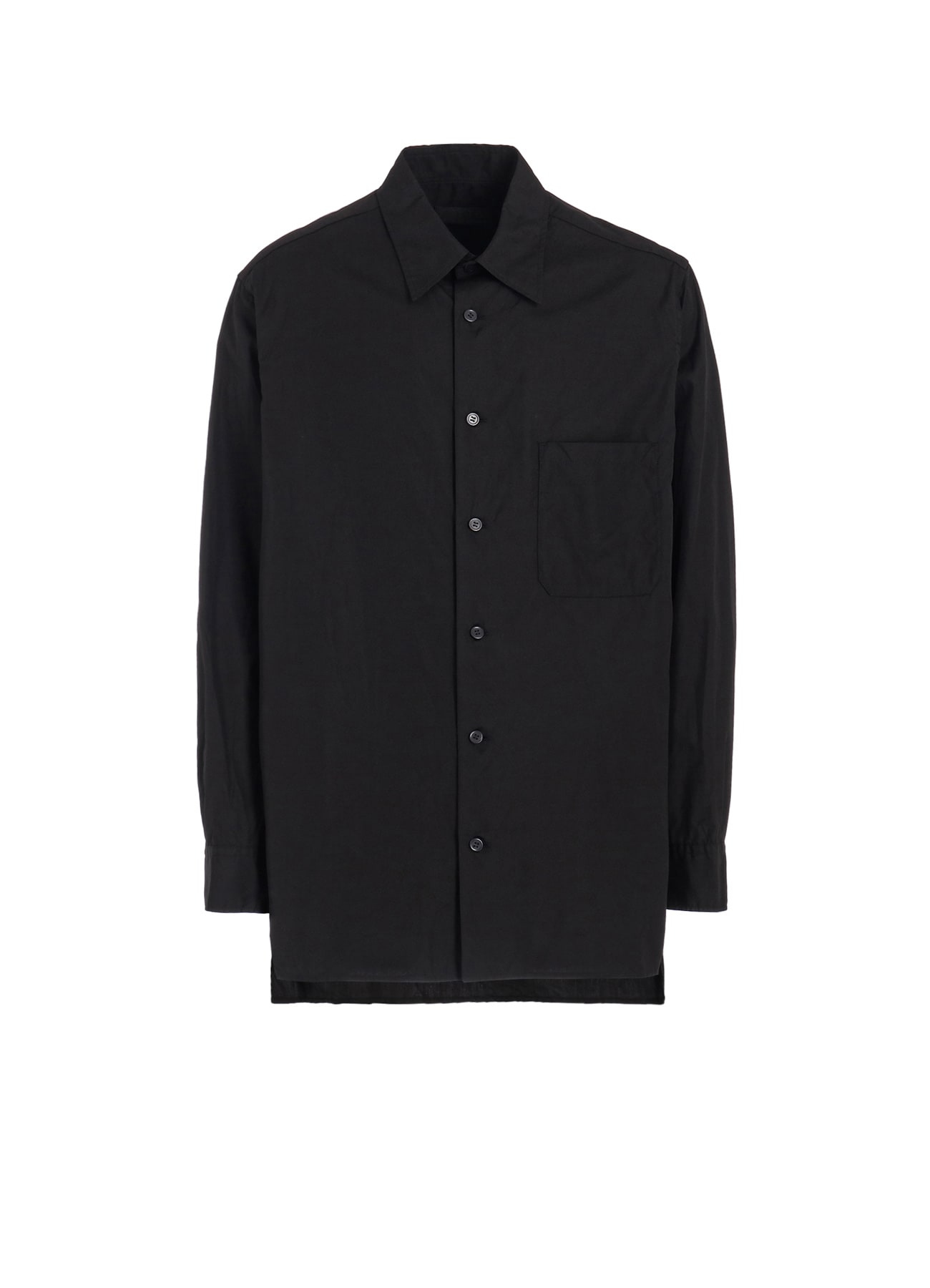 【11/21～11/25 Y's OMOTESANDO 先行販売】COTTON BROAD LOOSE-FIT REGULAR COLLAR SHIRT