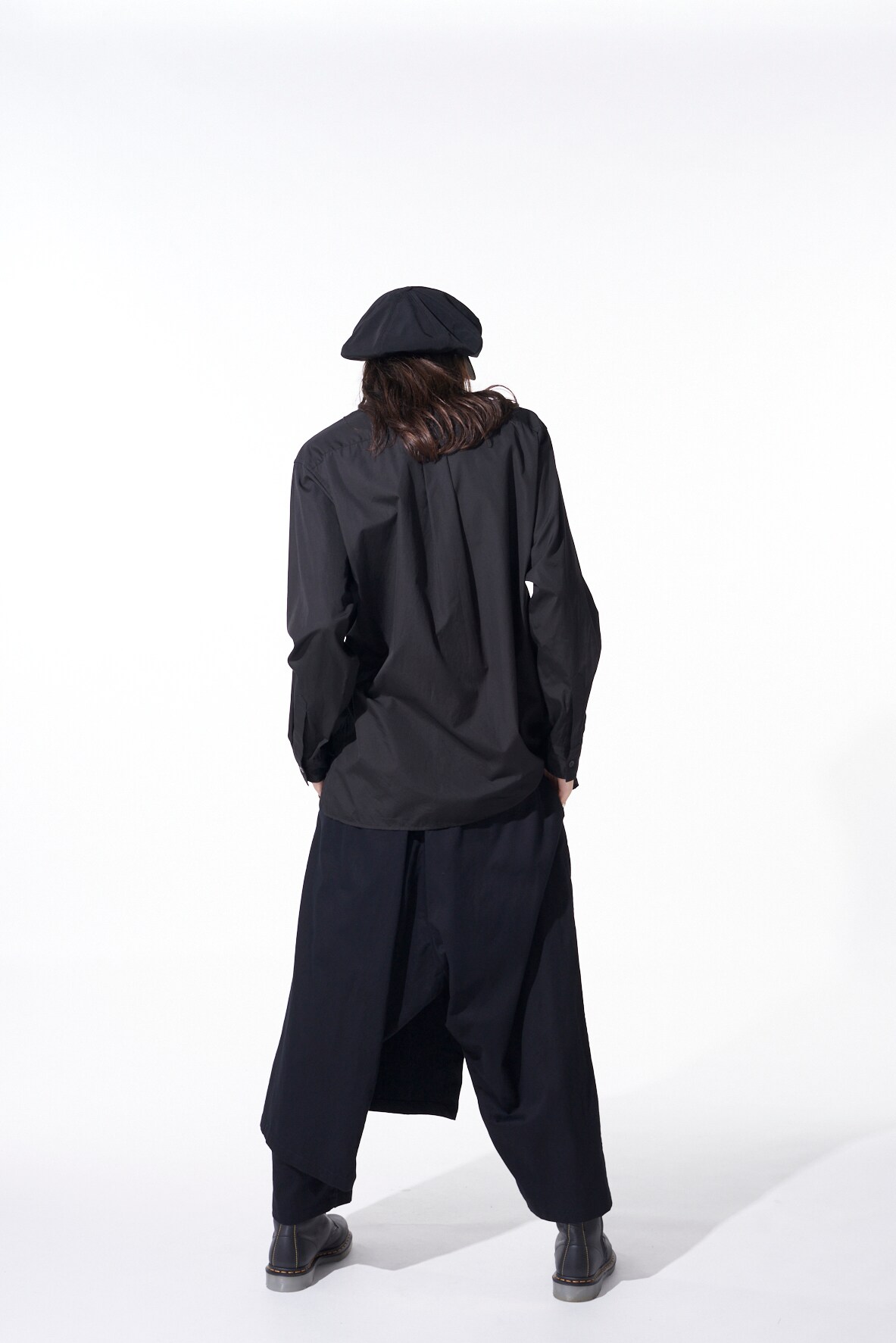 【11/21～11/25 Y's OMOTESANDO 先行販売】COTTON BROAD LOOSE-FIT OPEN COLLAR SHIRT