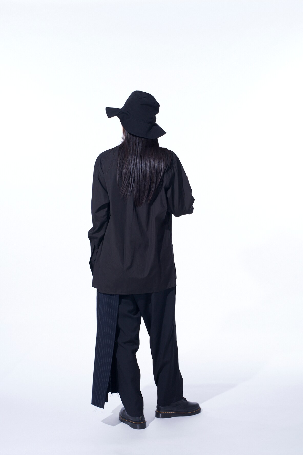 【11/21～11/25 Y's OMOTESANDO 先行販売】COTTON BROAD LOOSE-FIT OPEN COLLAR SHIRT