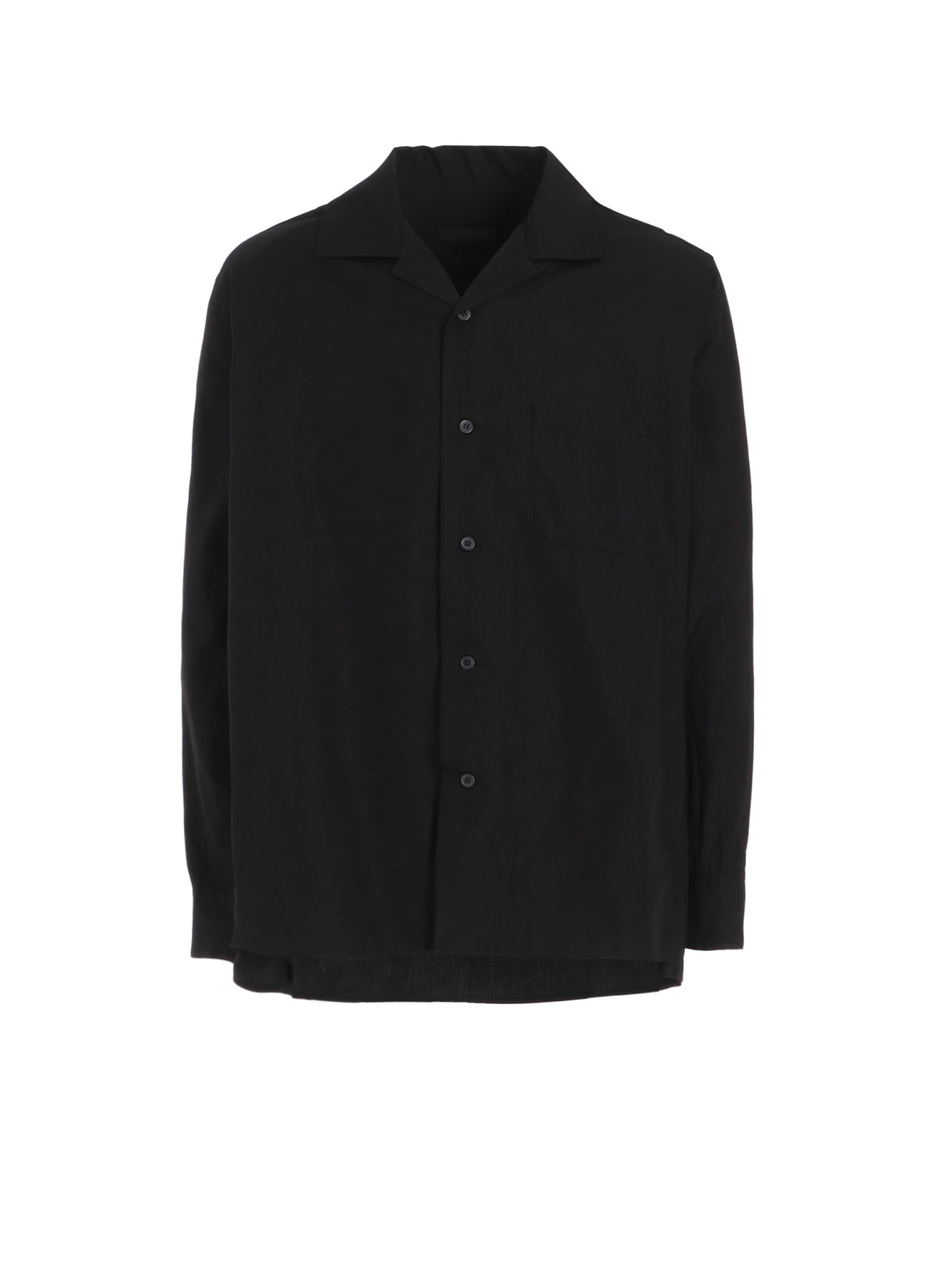 【11/21～11/25 Y's OMOTESANDO 先行販売】COTTON BROAD LOOSE-FIT OPEN COLLAR SHIRT