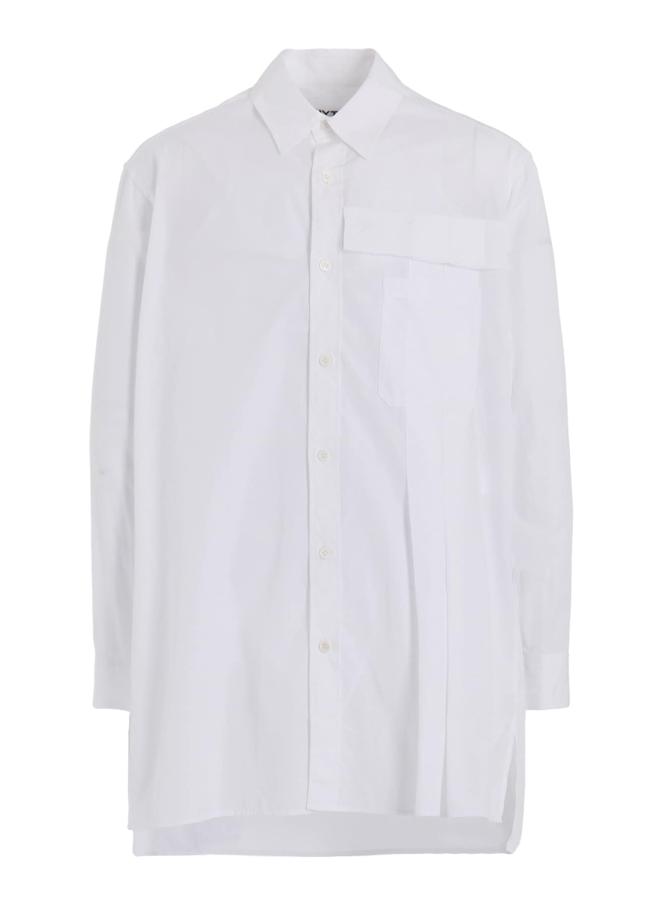 【11/21～11/25 Y's OMOTESANDO 先行販売】COTTON BROAD PLEATED SHIRT