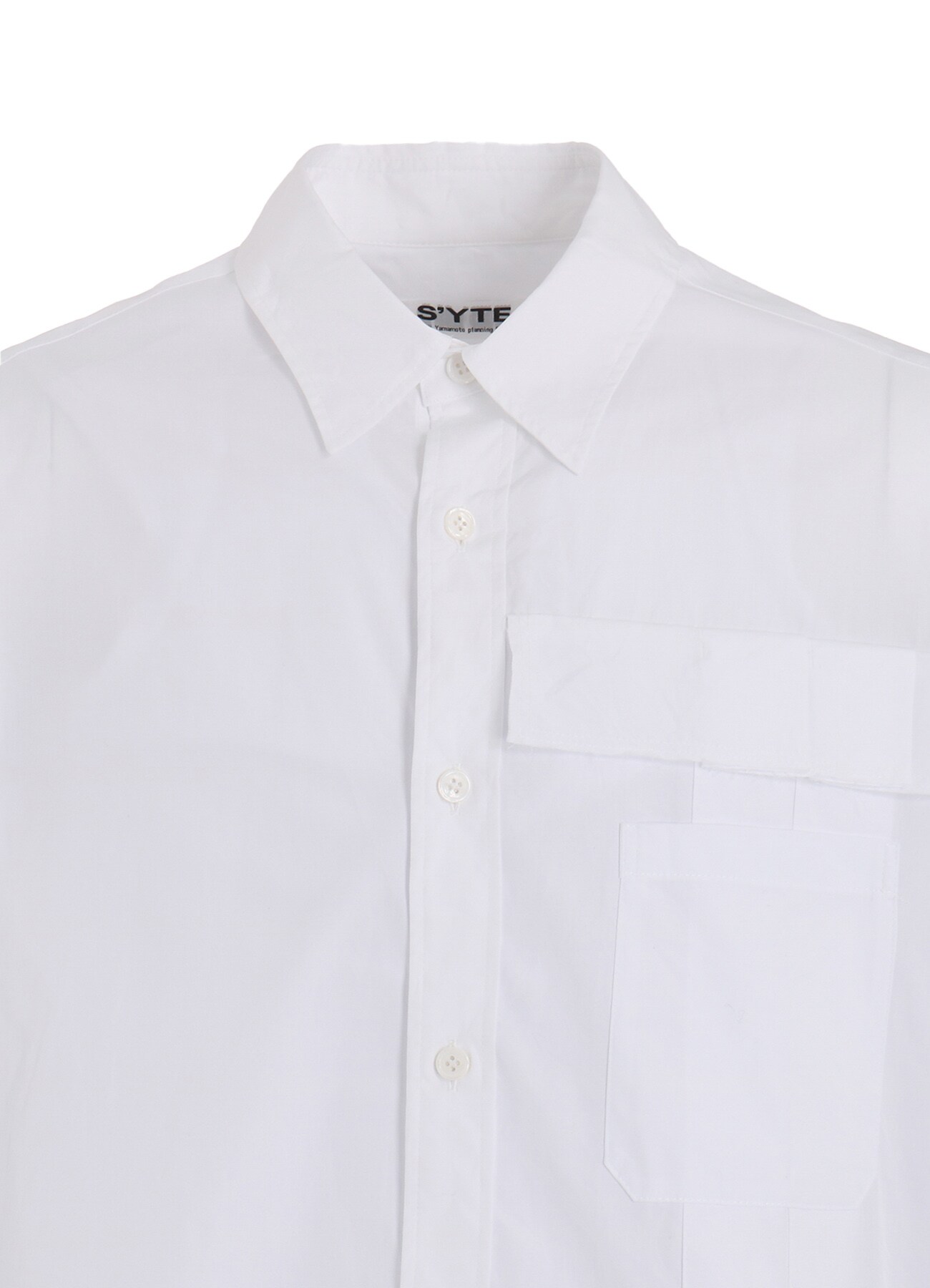 【11/21～11/25 Y's OMOTESANDO 先行販売】COTTON BROAD PLEATED SHIRT