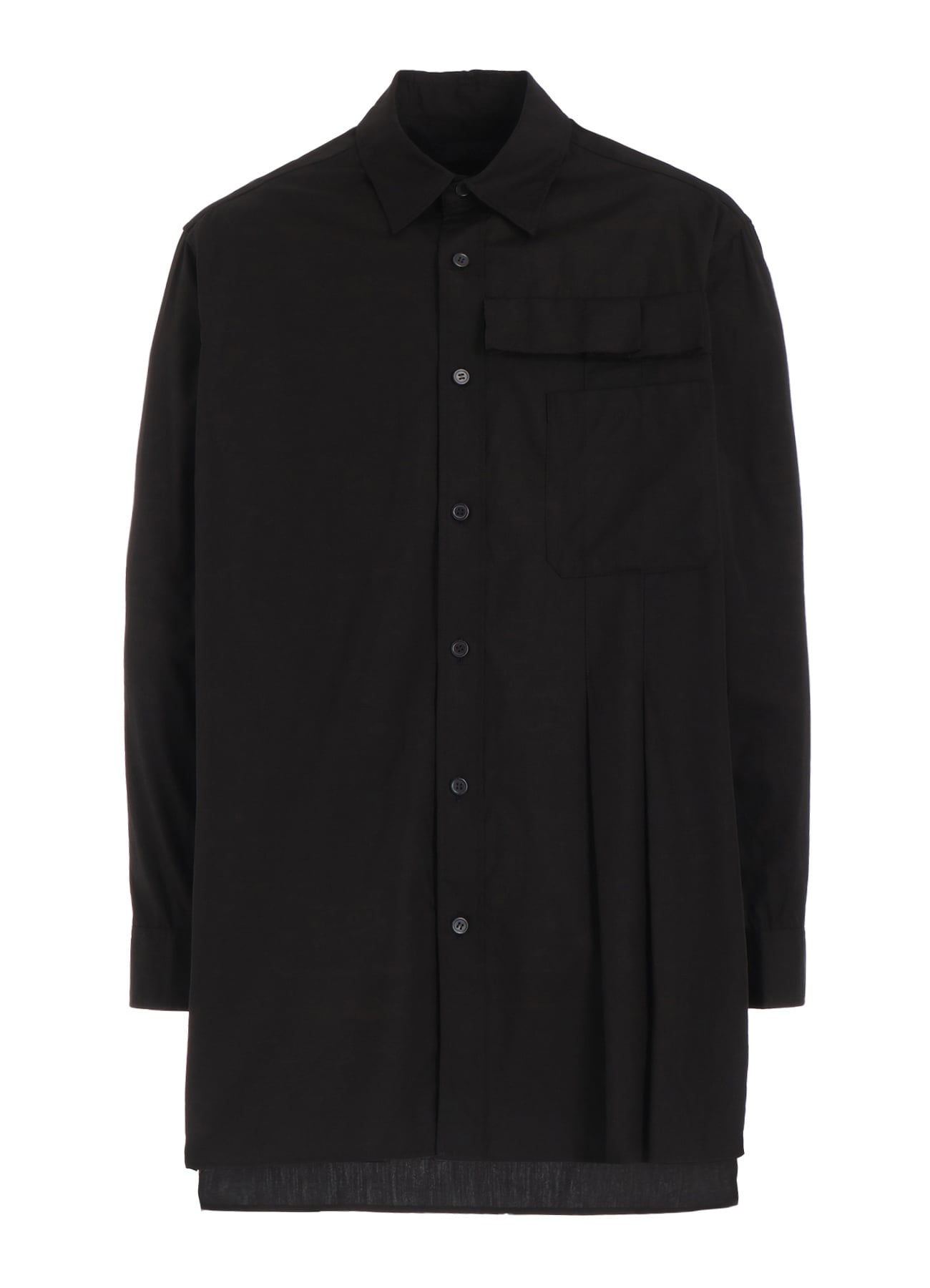 【11/21～11/25 Y's OMOTESANDO 先行販売】COTTON BROAD PLEATED SHIRT