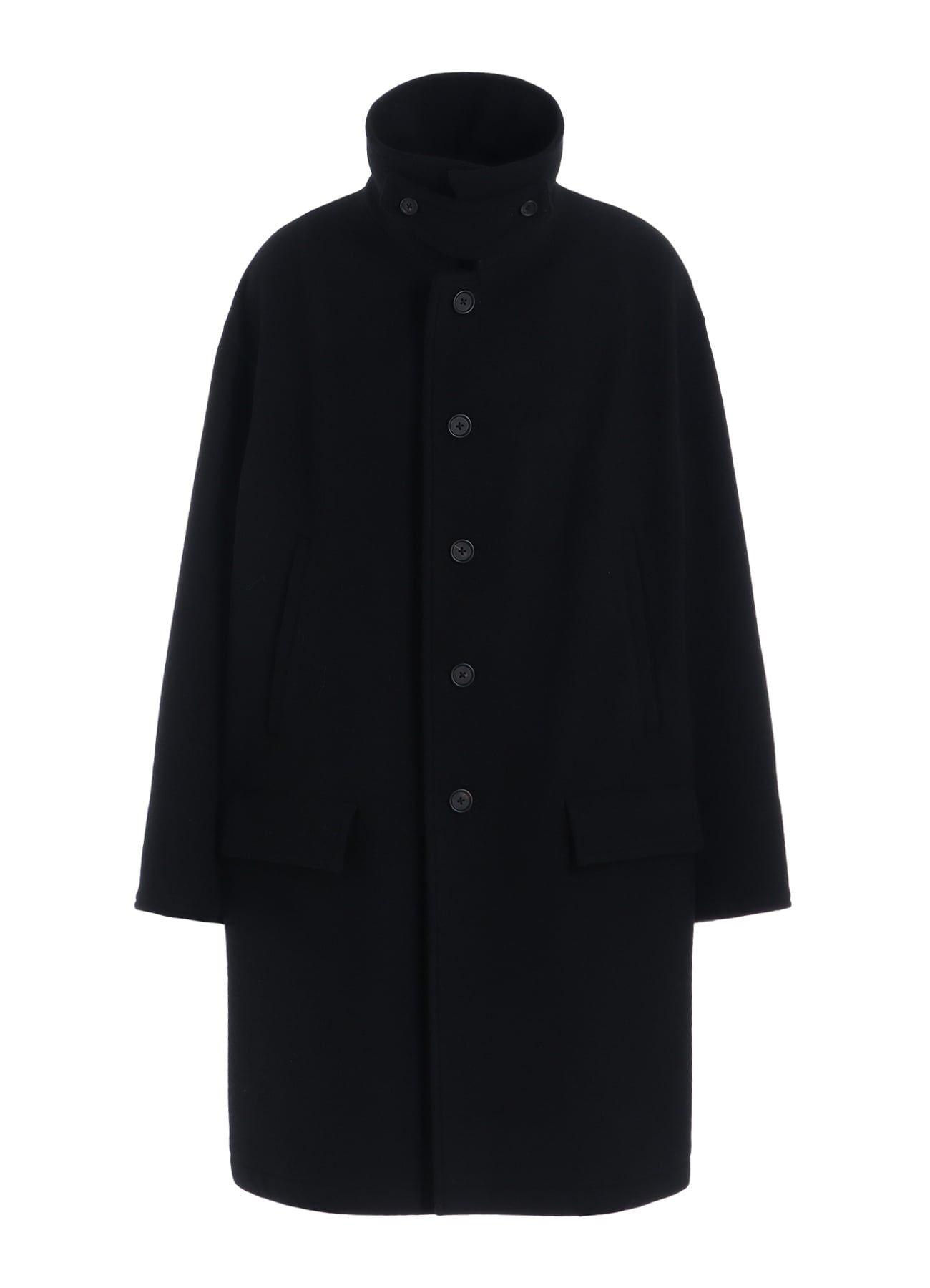 【11/21～11/25 Y's OMOTESANDO 先行販売】DOUBLE-WEAVE MELTON OVERSIZED SOUTIEN COLLAR COAT