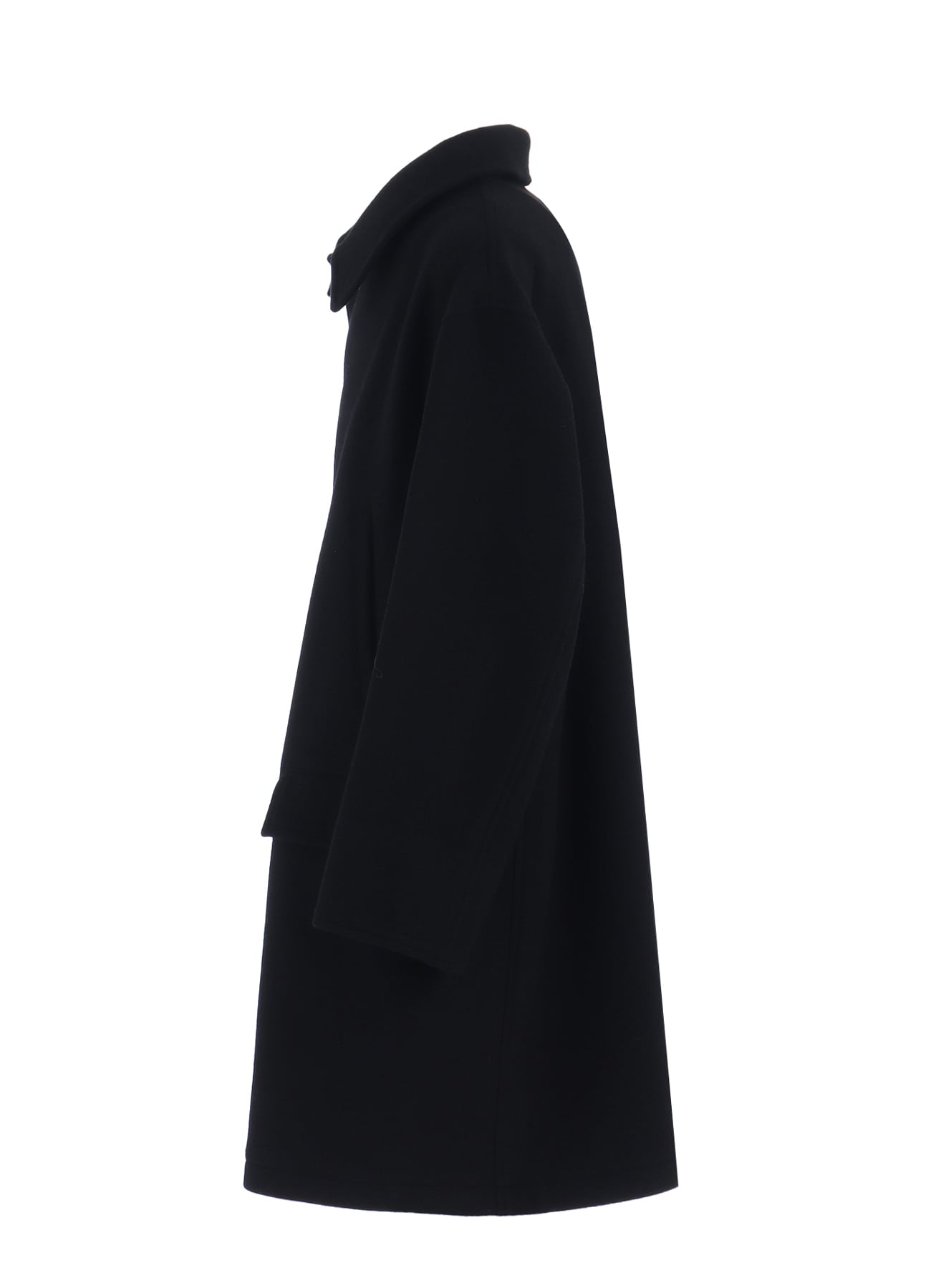 【11/21～11/25 Y's OMOTESANDO 先行販売】DOUBLE-WEAVE MELTON OVERSIZED SOUTIEN COLLAR COAT