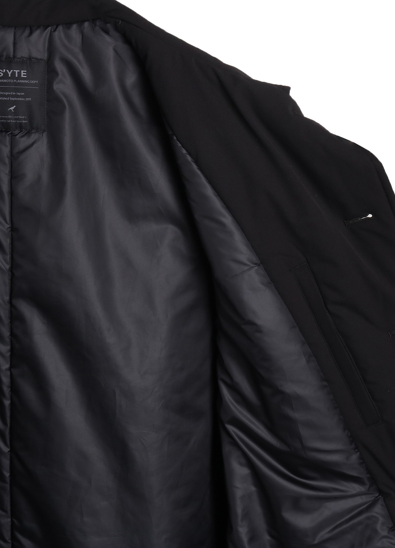 WATER-REPELLENT STRETCH TAFFETA PUFFER COAT