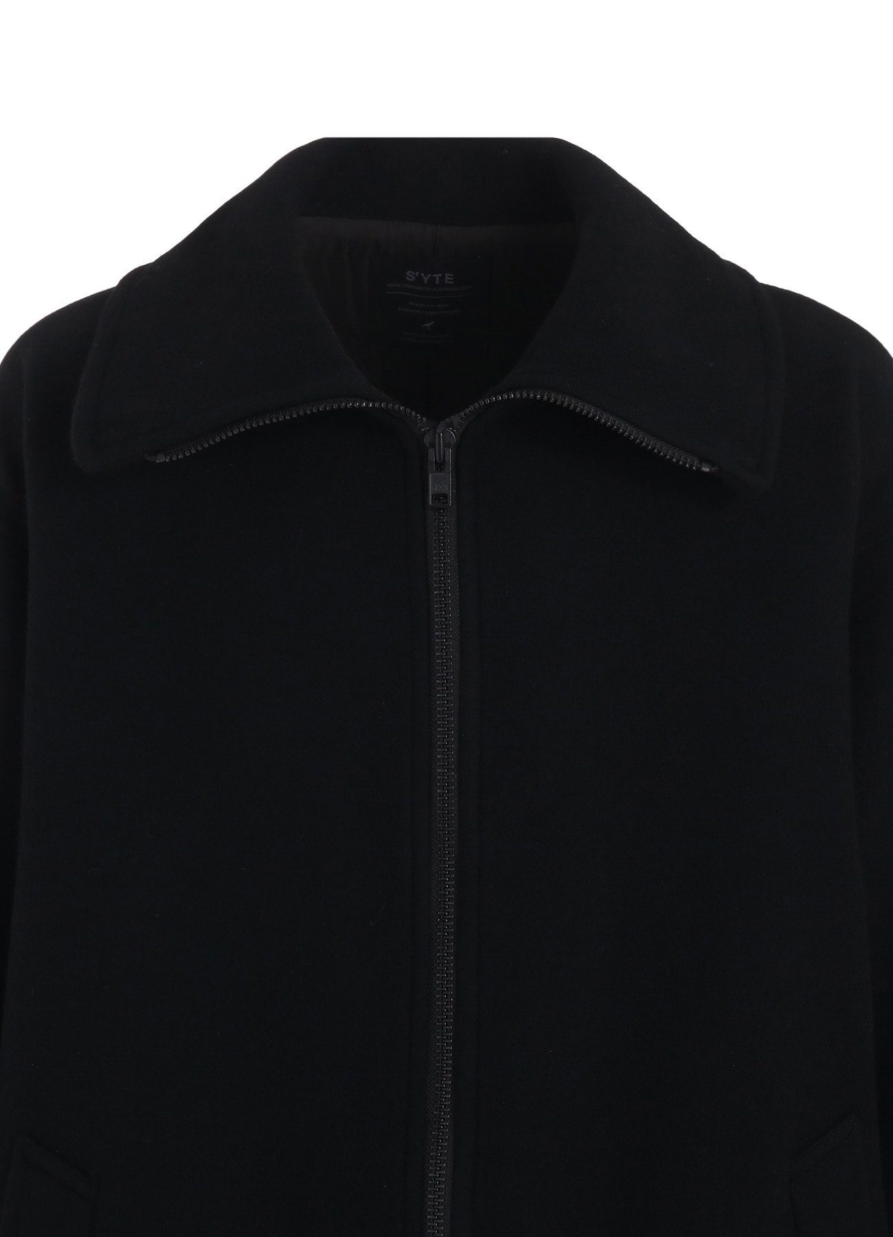 【11/21～11/25 Y's OMOTESANDO 先行販売】DOUBLE-WEAVE MELTON OVERSIZED LONG TRUCK TOP