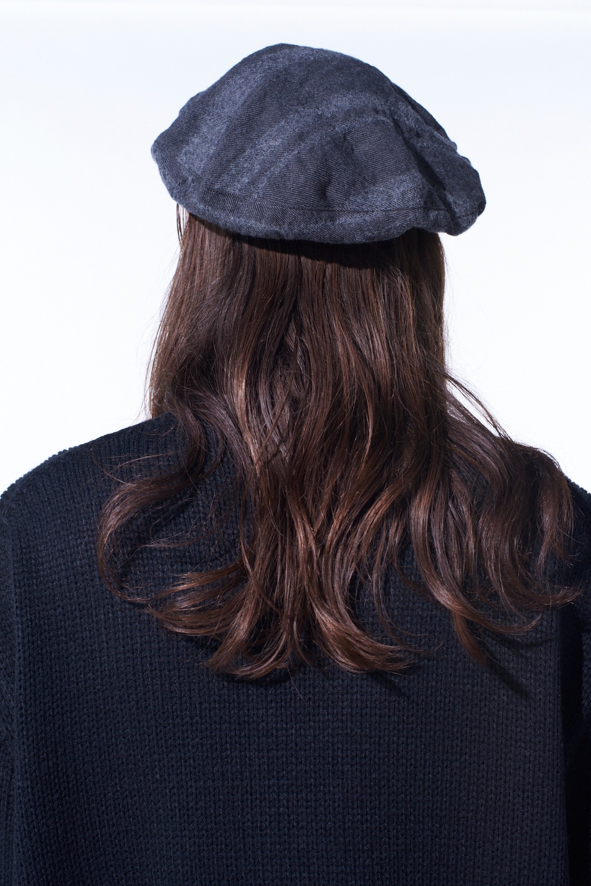 FULLING FINISHED SHADOW CHECK BERET