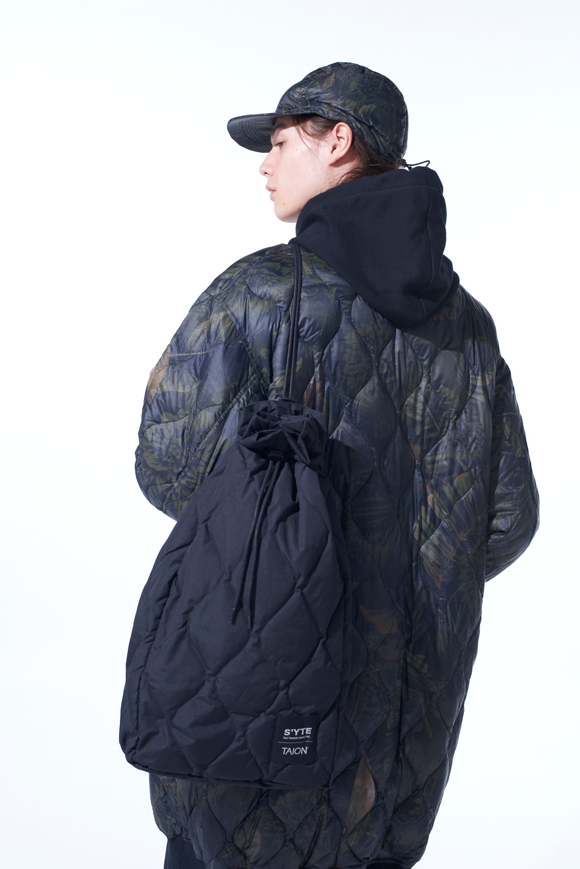 【11/21 12:00 Release】【S'YTE X TAION】QUILTED DOWN 2WAY MINI BONSACK