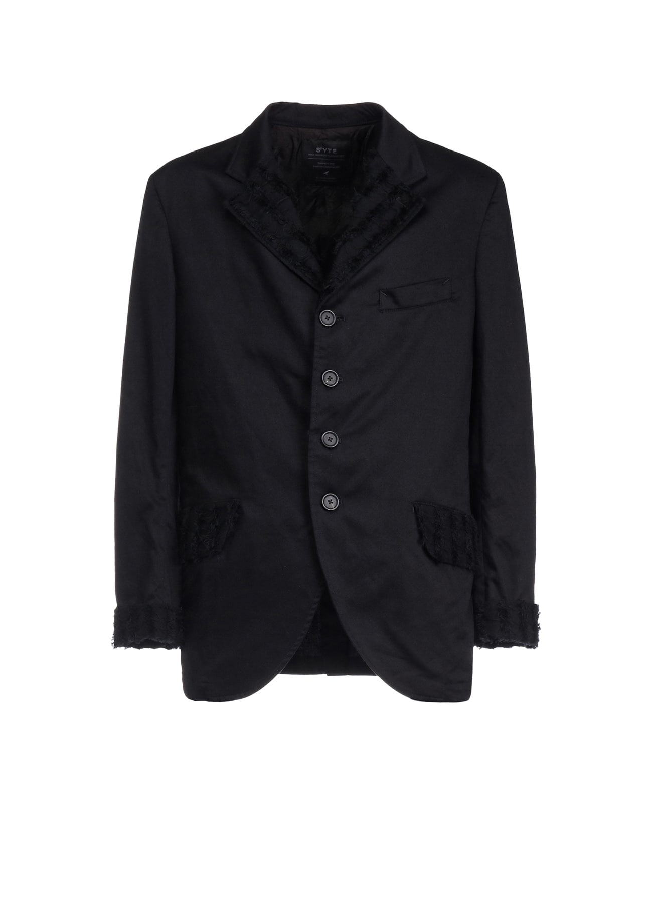 JACQUARD FRINGE STRIPE JACKET