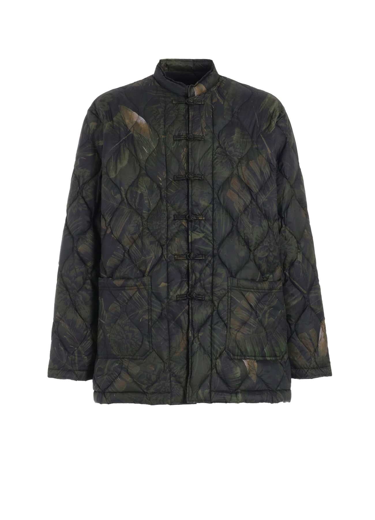 【S'YTE X TAION】DAHLIA CAMOUFLAGE QUILTED DOWN CHINA JACKET