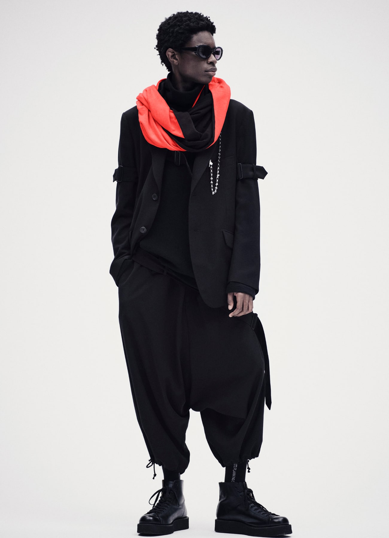 【11/21～11/25 Y's OMOTESANDO 先行販売】BI-COLOR BIG SNOOD