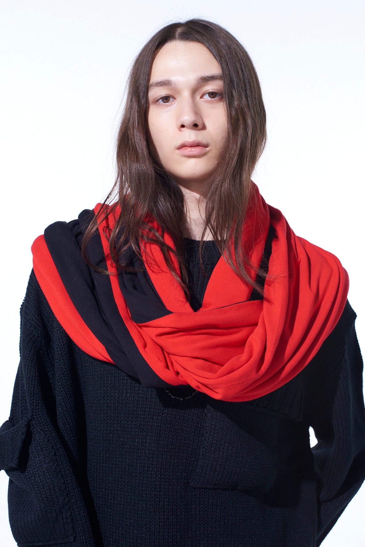 【11/21～11/25 Y's OMOTESANDO 先行販売】BI-COLOR BIG SNOOD