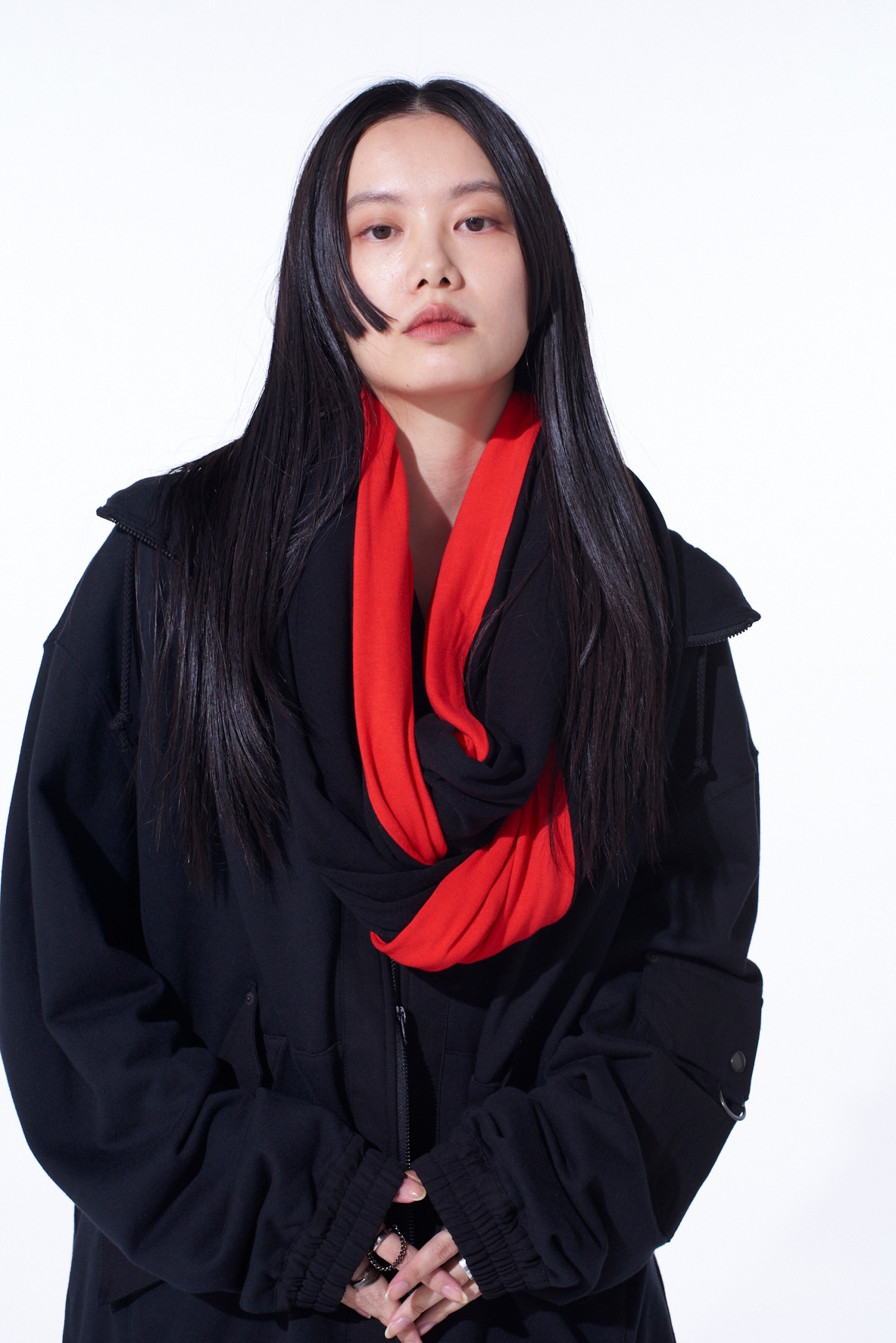 【11/21～11/25 Y's OMOTESANDO 先行販売】BI-COLOR BIG SNOOD