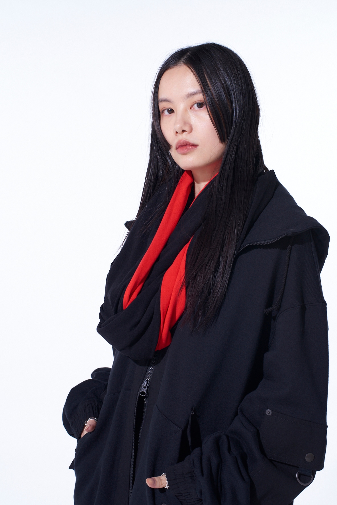 【11/21～11/25 Y's OMOTESANDO 先行販売】BI-COLOR BIG SNOOD