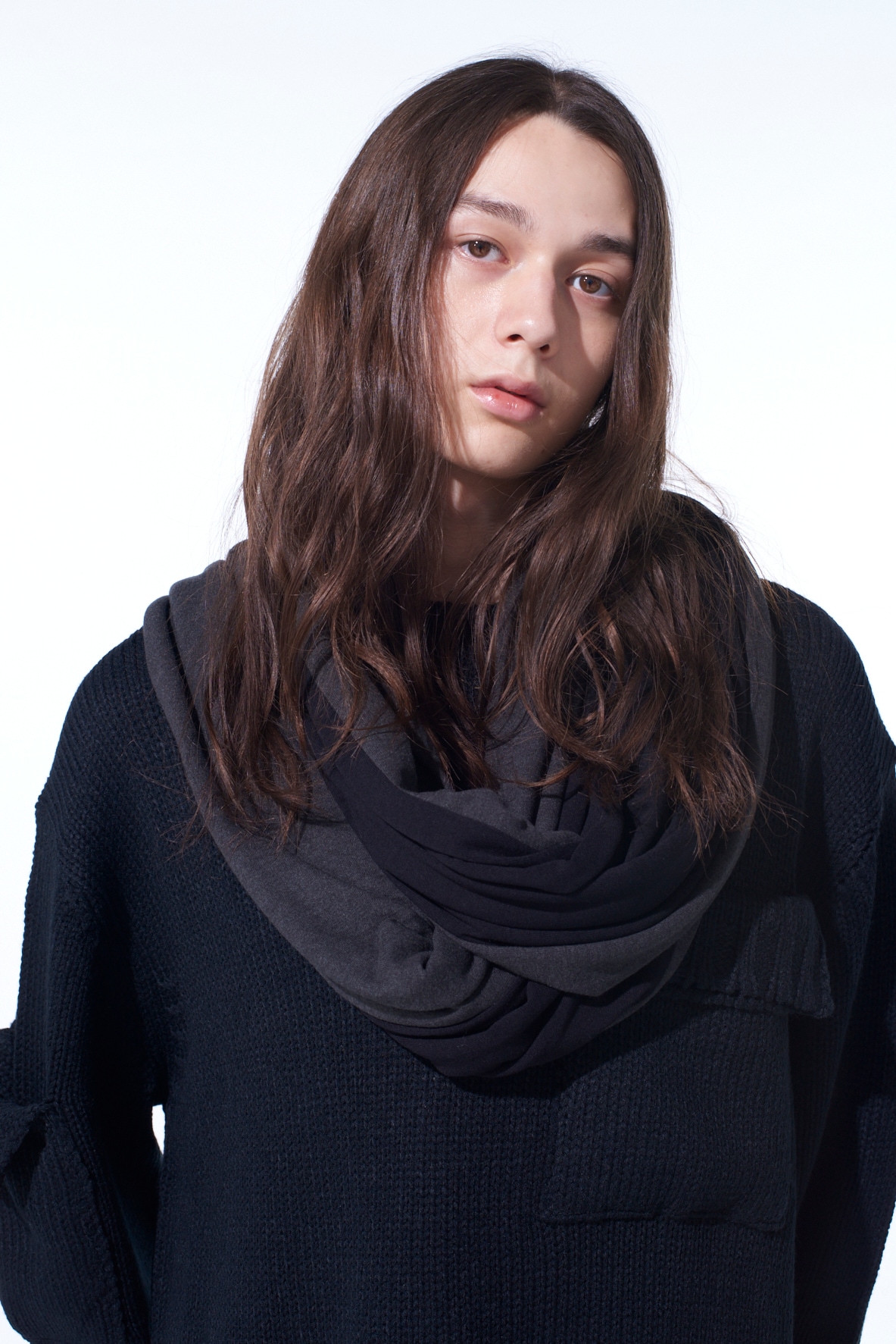 【11/21～11/25 Y's OMOTESANDO 先行販売】BI-COLOR BIG SNOOD