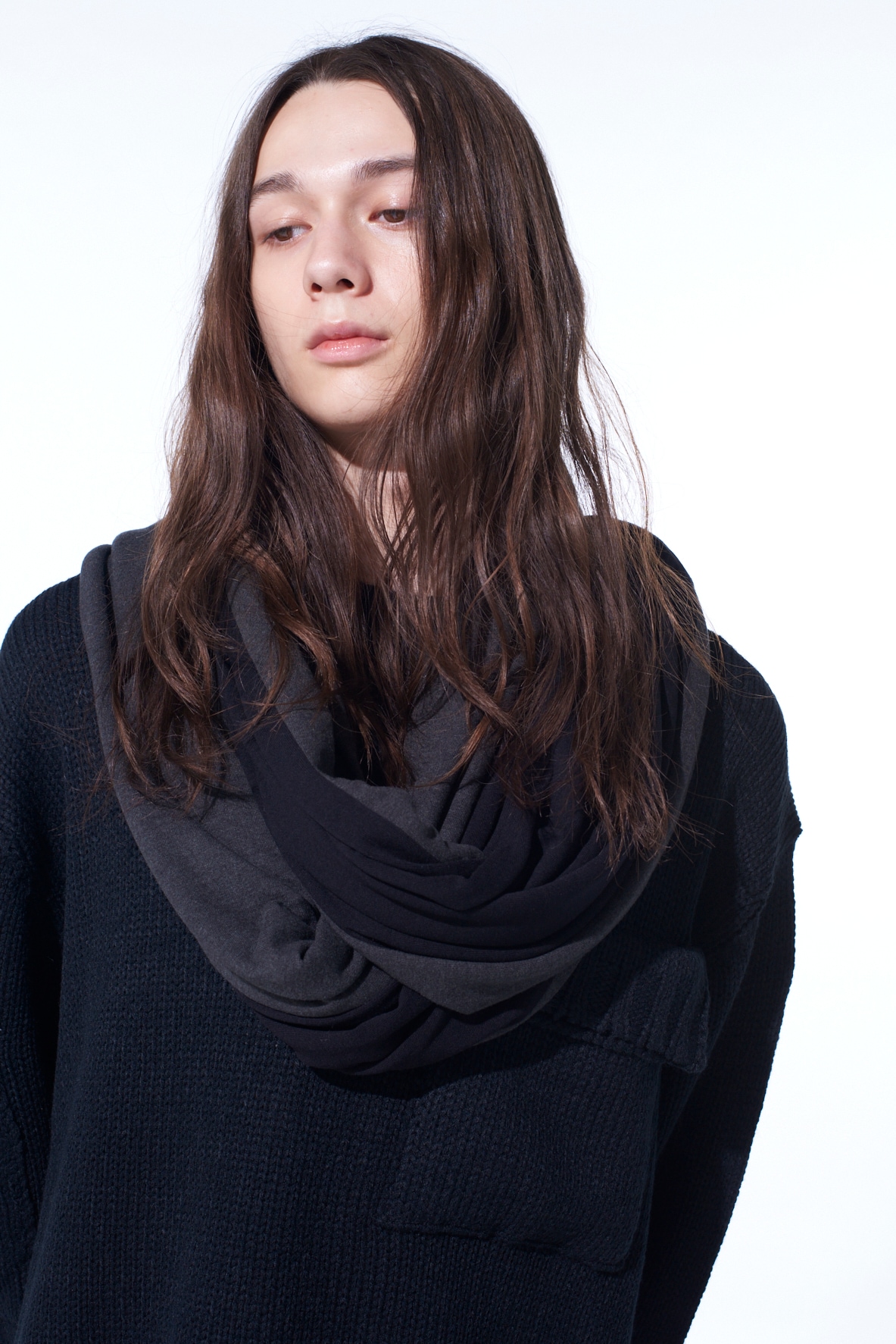 【11/21～11/25 Y's OMOTESANDO 先行販売】BI-COLOR BIG SNOOD