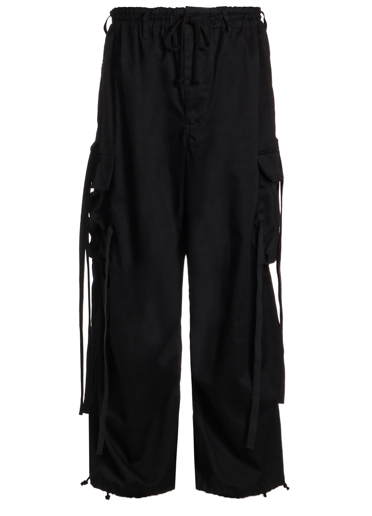 COTTON TWILL ARMY TECHNO PANTS