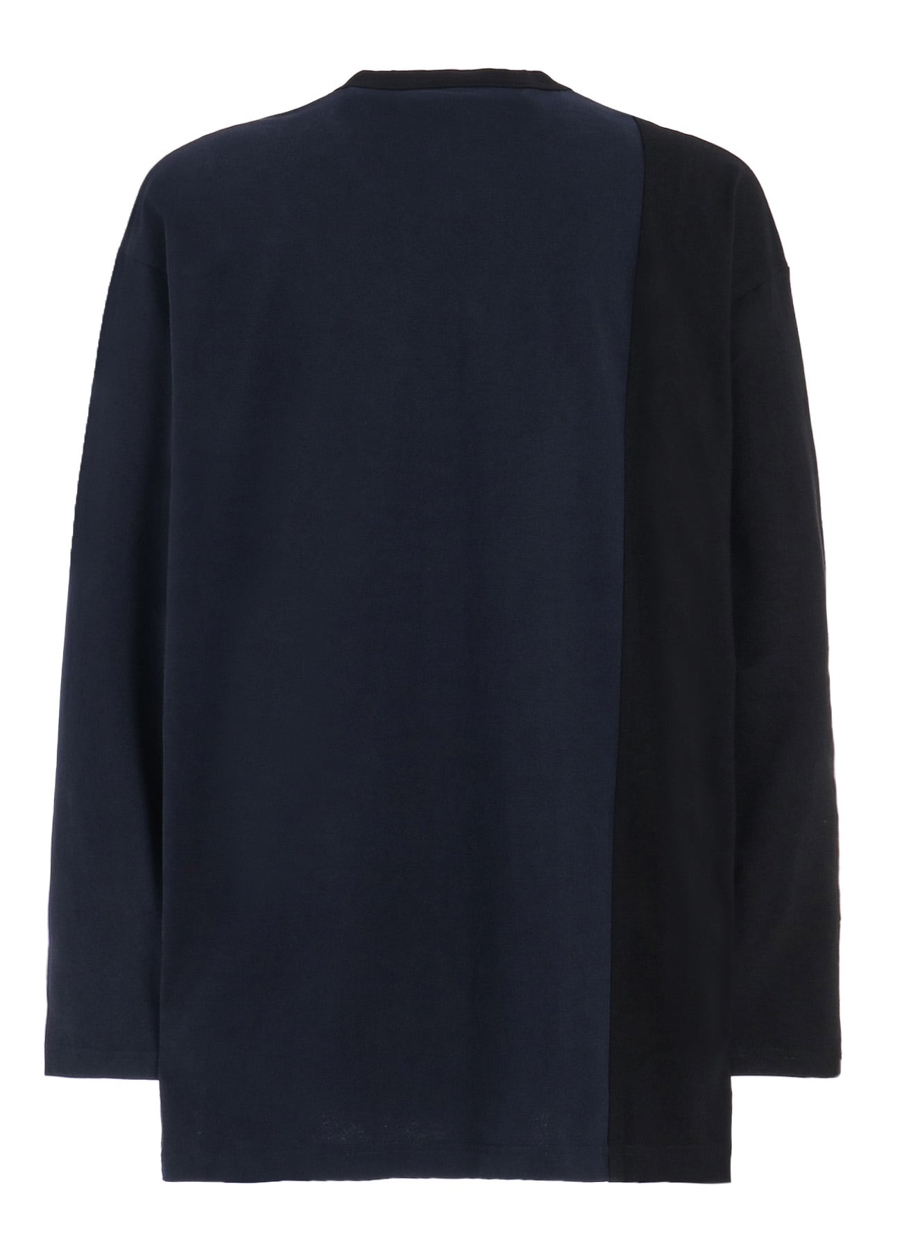 BICOLOR LAYERED LONG-SLEEVE T-SHIRT