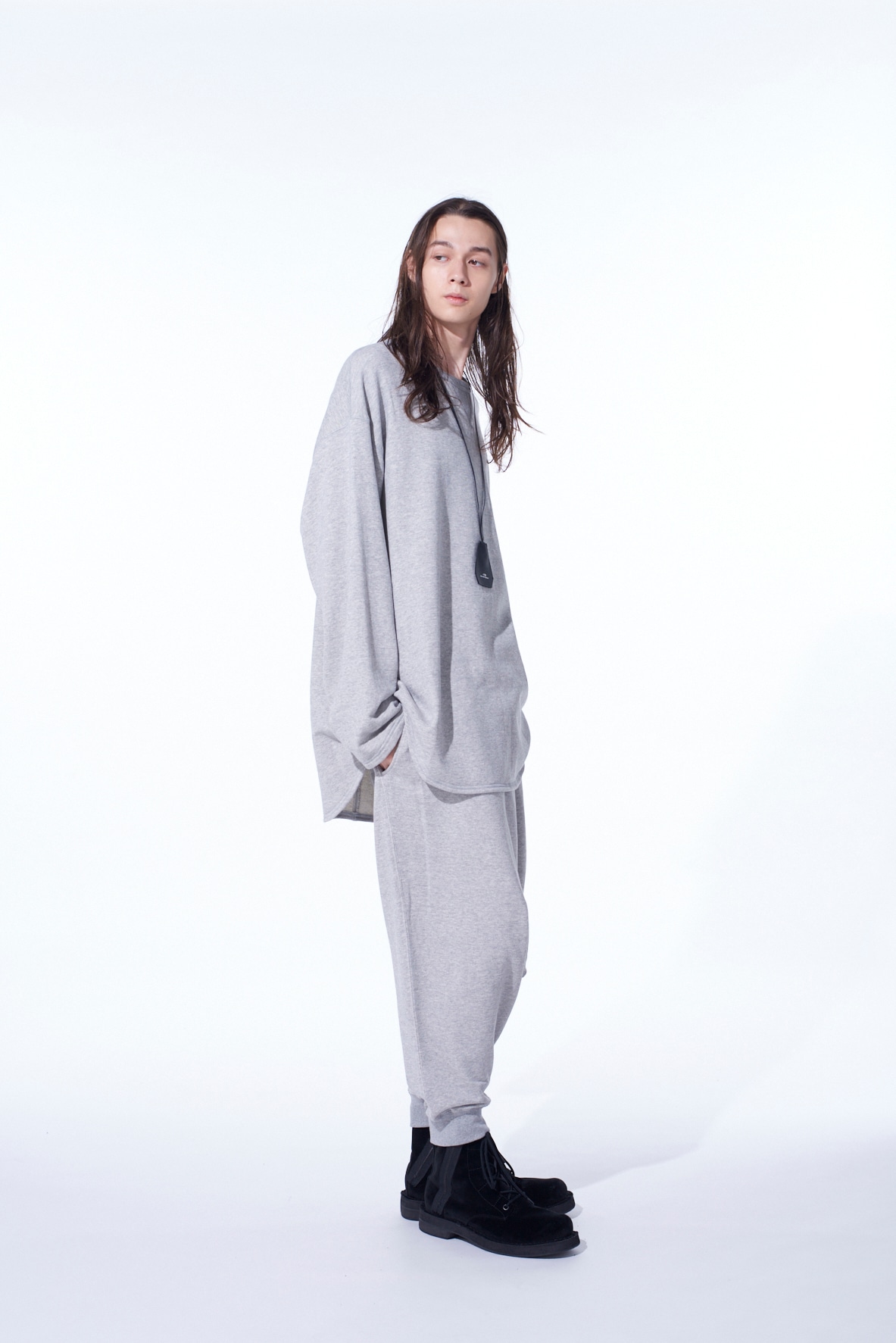 FRENCH TERRY OVERSIZED PULLOVER