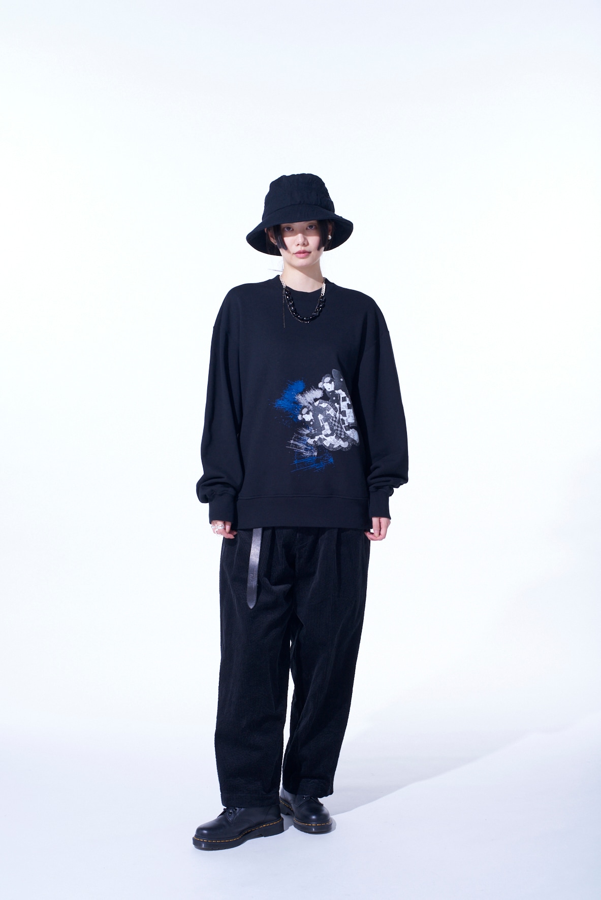 "WOMEN" UKIYO-E GRAPHIC PULLOVER