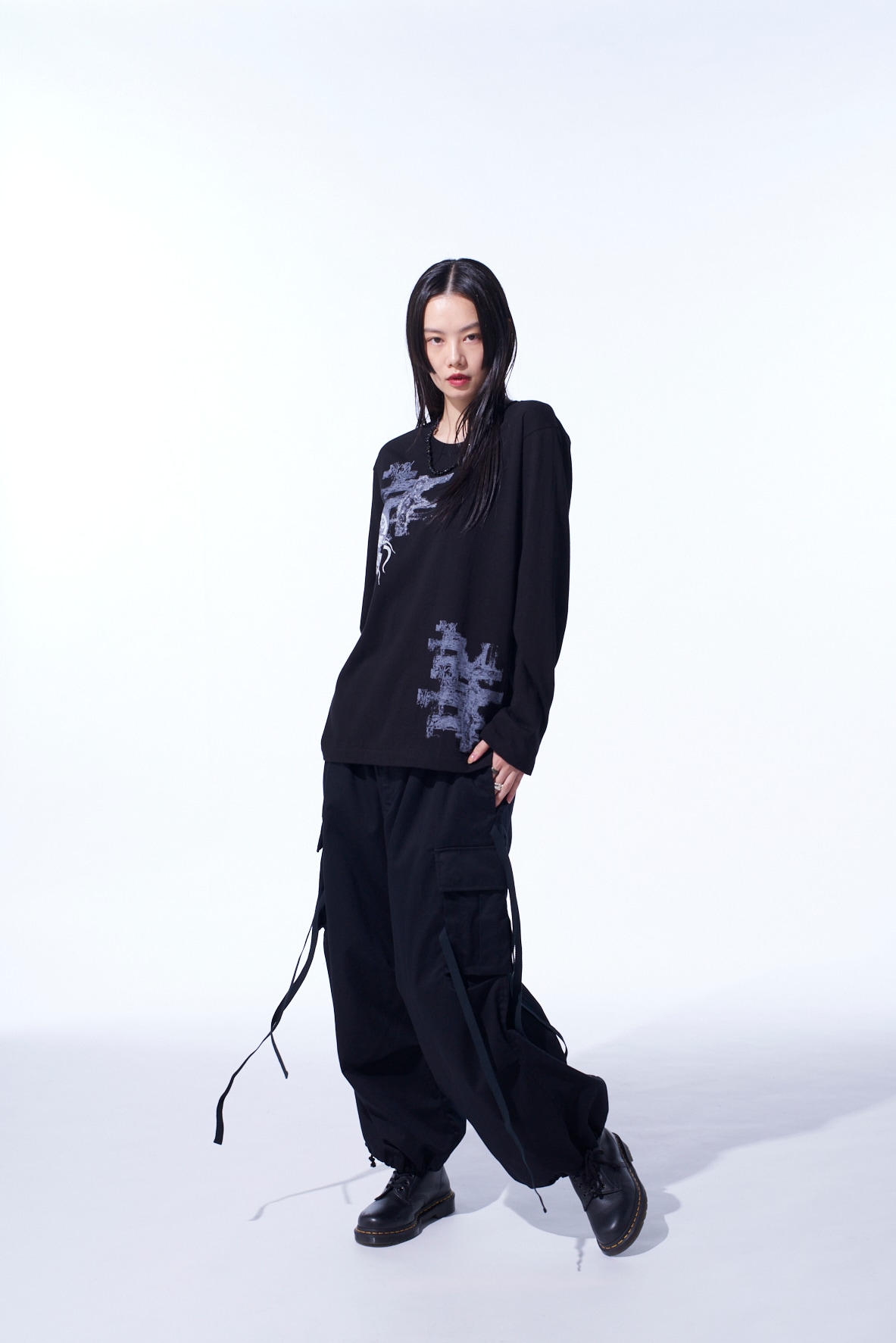 "JELLYFISH" GRAPHIC LONG-SLEEVED T-SHIRT