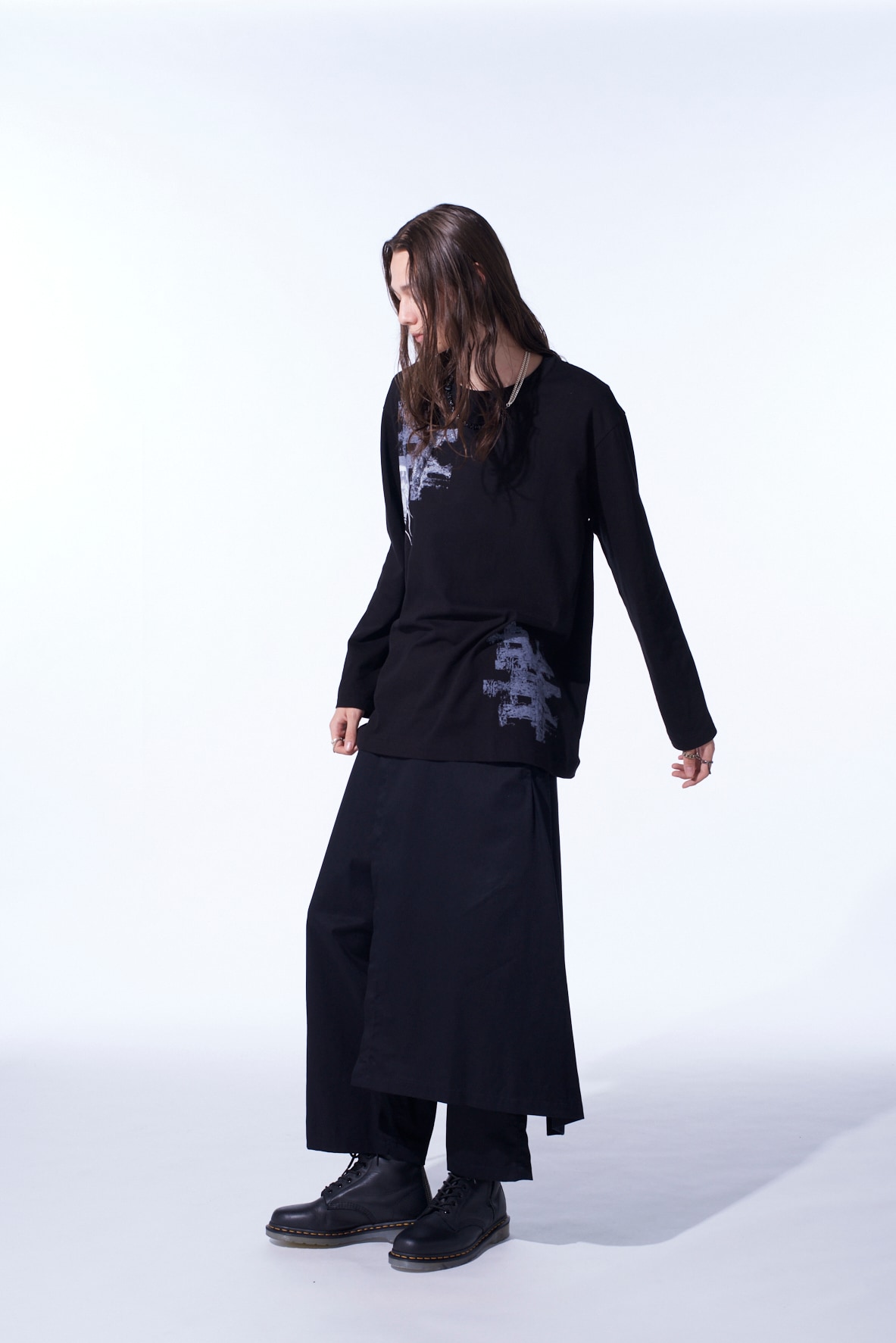 "JELLYFISH" GRAPHIC LONG-SLEEVED T-SHIRT