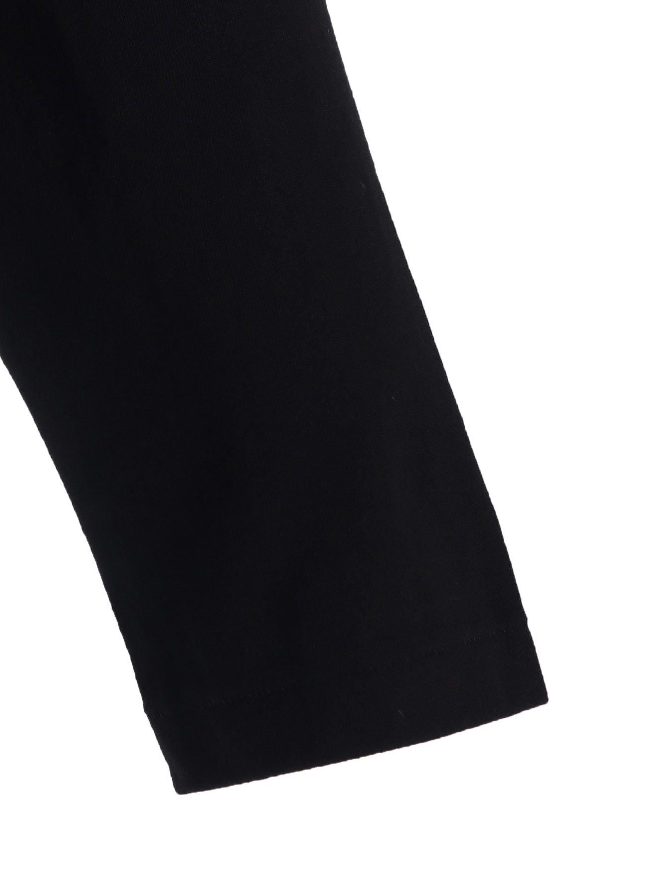 20/COTTON JERSEY「Black is Modest」HIGH NECK T-SHIRT