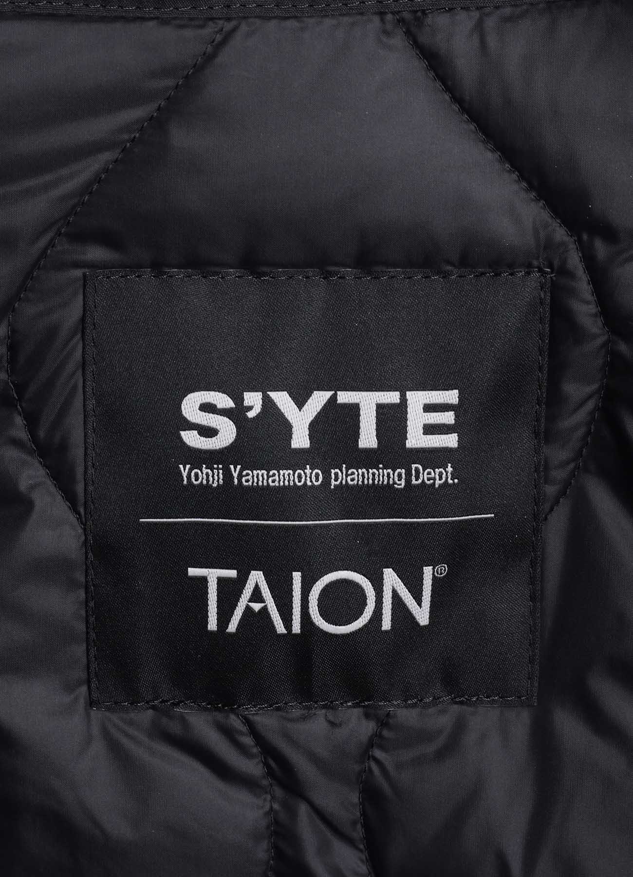 【12/5 12:00 Release】【S'YTE X TAION】QUILTED DOWN VEST