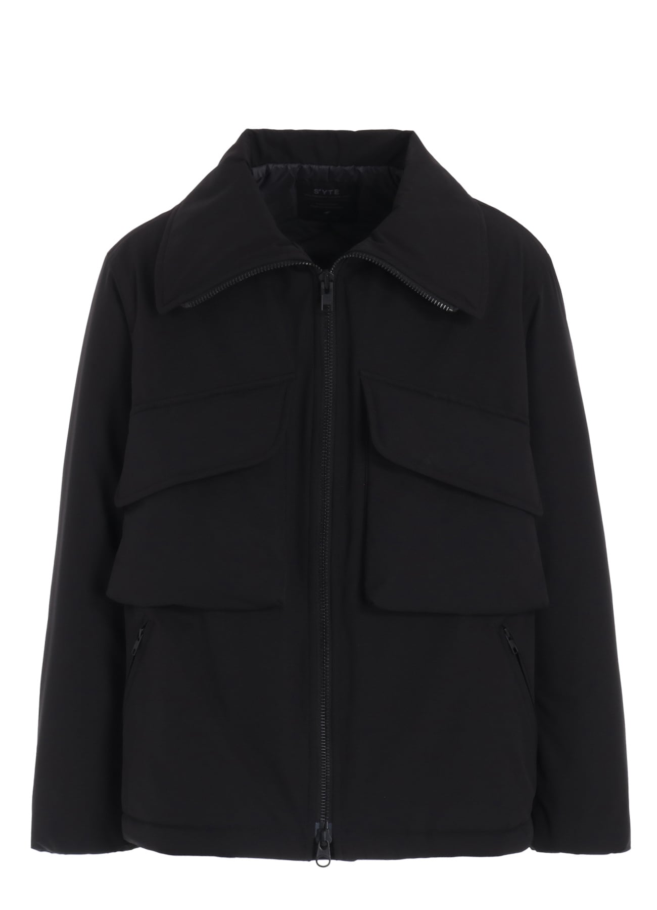 WATER-REPELLENT STRETCH TAFFETA OVERSIZED PUFFER BLOUSON